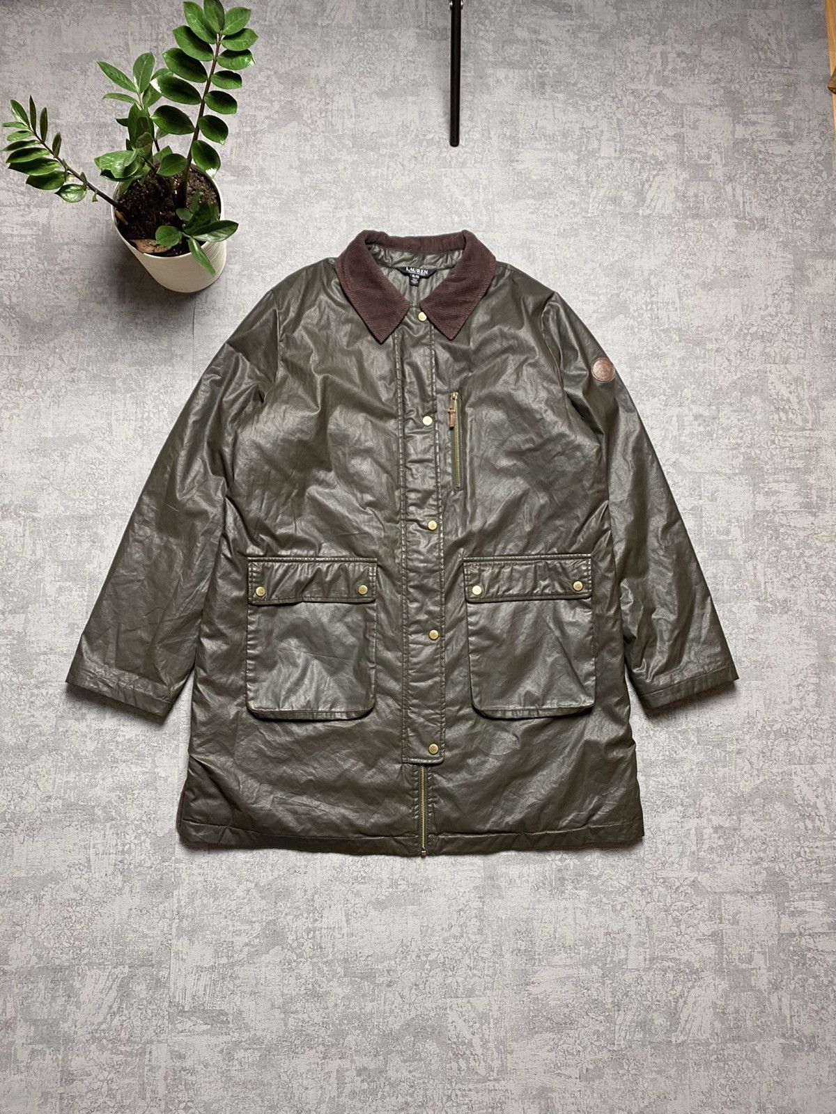 Polo Ralph Lauren Waxed Hunting Jacket Black Label Parkas