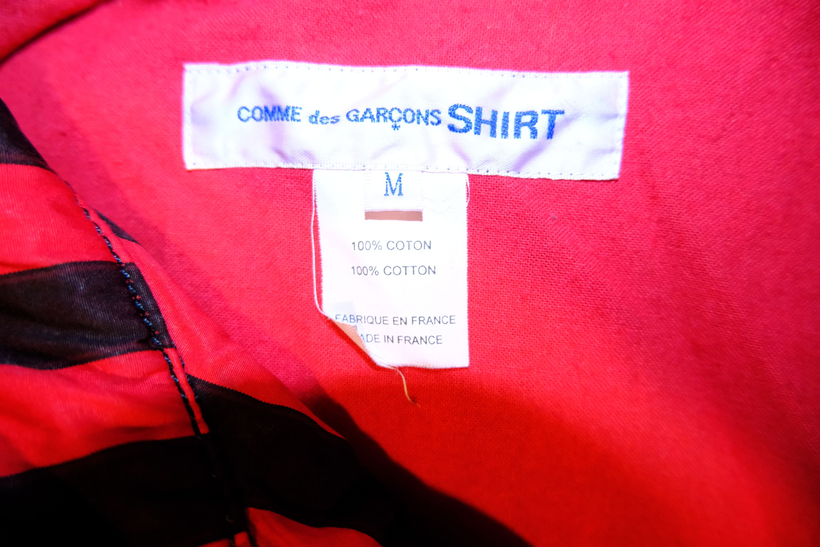 Comme des Garcons Comme des garçons striped red jacket Size US M / EU 48-50 / 2 - 3 Thumbnail