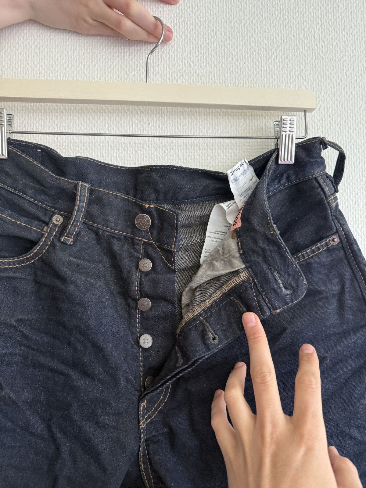 Acne Studios ACNE STUDIOS DENIM BAGGY CRUNCHED NEVER RELEASED Size US 31 - 5 Thumbnail