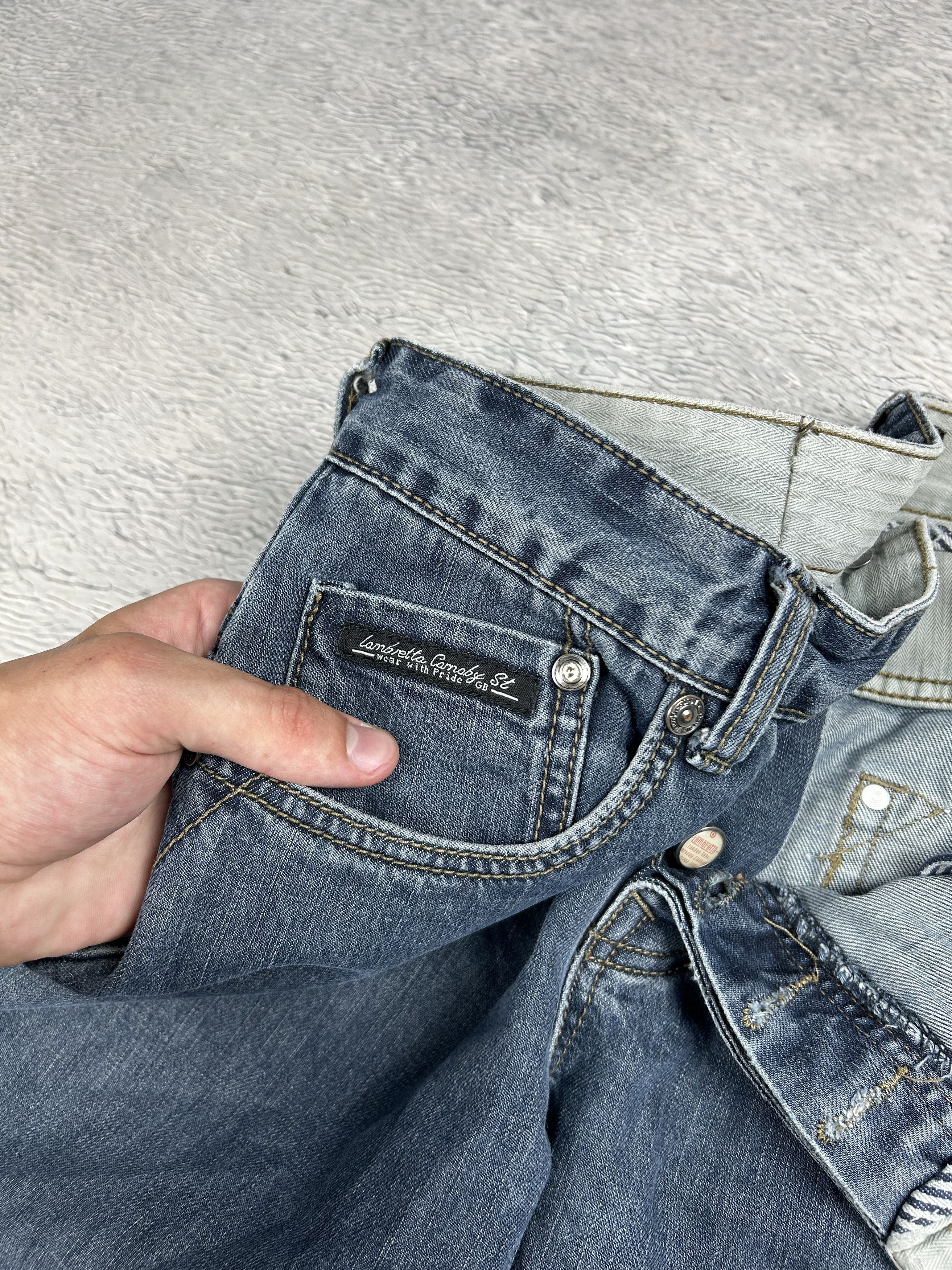 JNCO × Lambretta × Vintage Vintage Lambretta jeans Baggy Streetwear Big logo L size Size US 34 / EU 50 - 8 Thumbnail