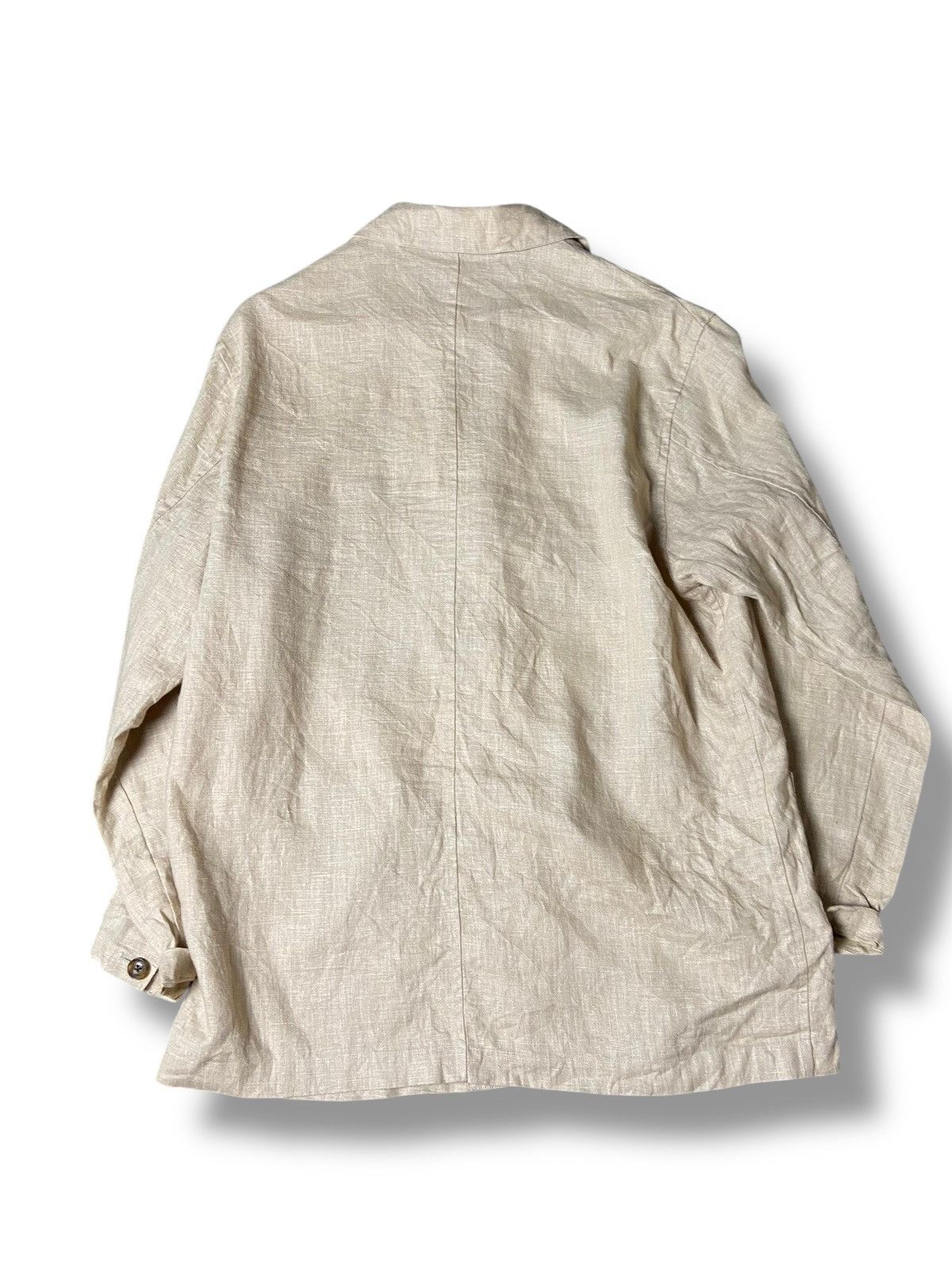 Karl Helmut Vintage Karl Helmut Linen Jacket (149) Size US L / EU 52-54 / 3 - 5 Thumbnail