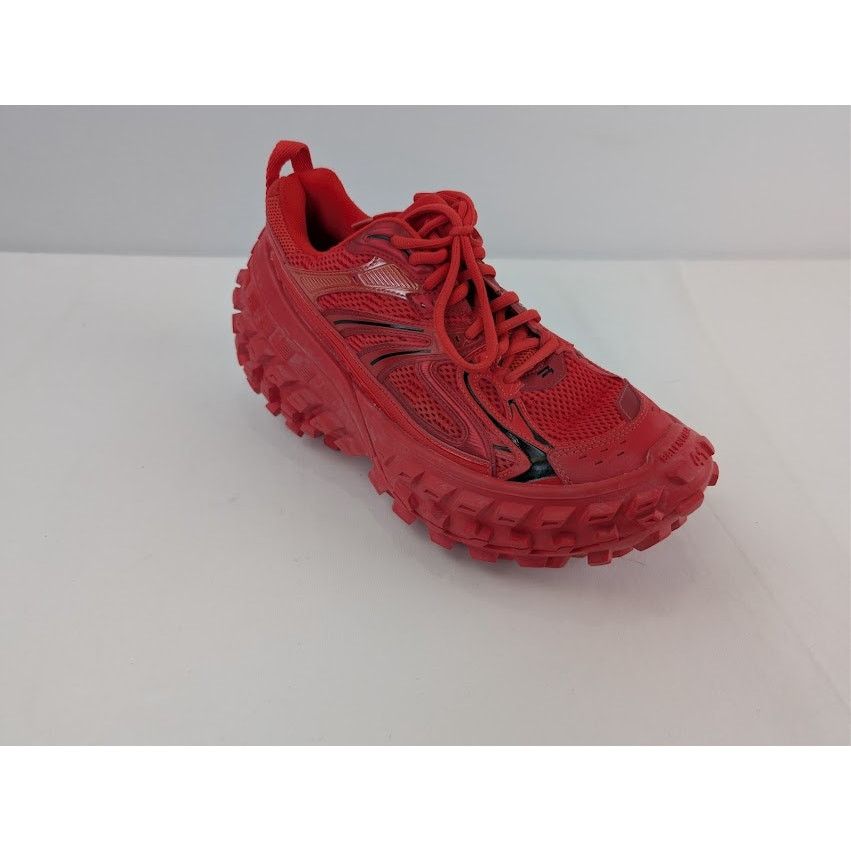 Balenciaga o1rshd1 Bouncer / Defender Sneaker in Red / Black Size US 8 / EU 41 - 3 Thumbnail