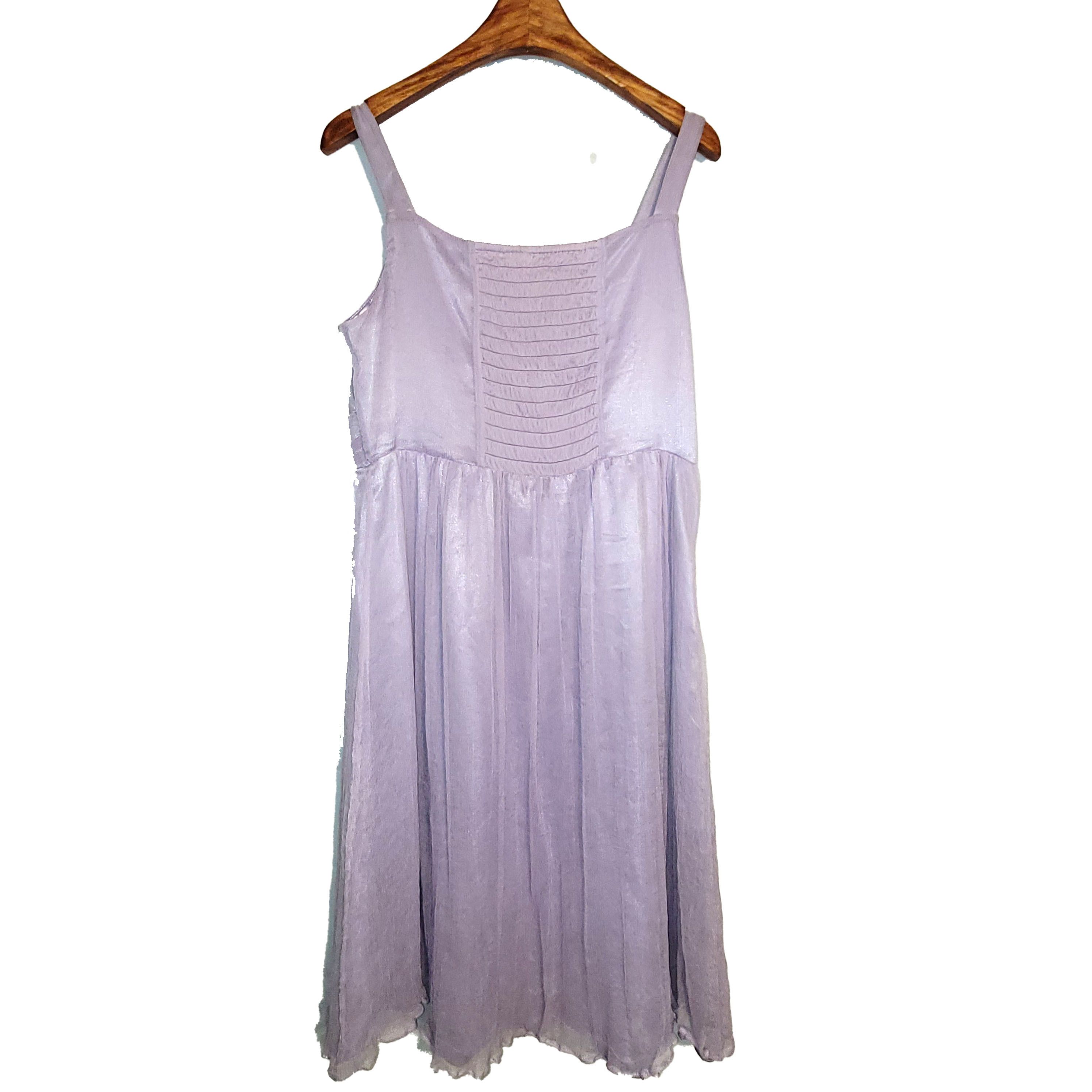 Other Women's Silk Camisole Spaghetti Strap Slip Dress SAH769 Size S / US 4 / IT 40 - 2 Thumbnail