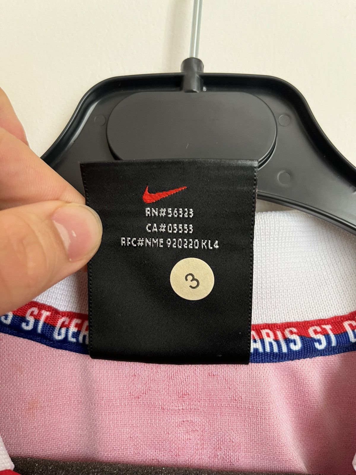 Nike Paris Saint-Germain 1996–97 Home Kit Size US XL / EU 56 / 4 - 4 Thumbnail