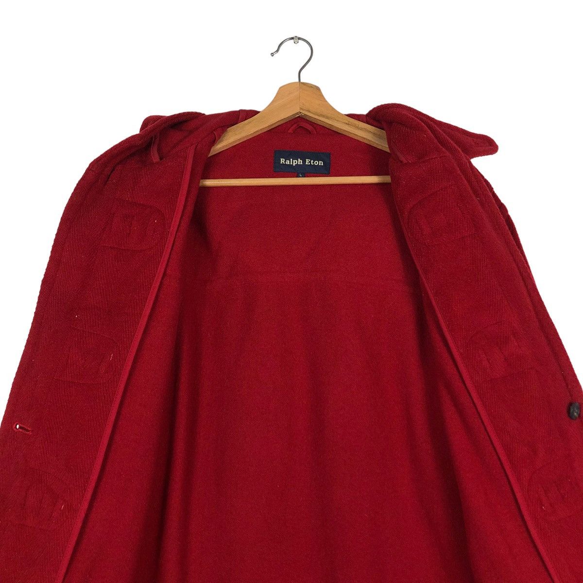 Japanese Brand 🔥Vintage Wool Duffle Jacket Ralph Eton Inspire Issey Miyake Size US L / EU 52-54 / 3 - 15 Thumbnail