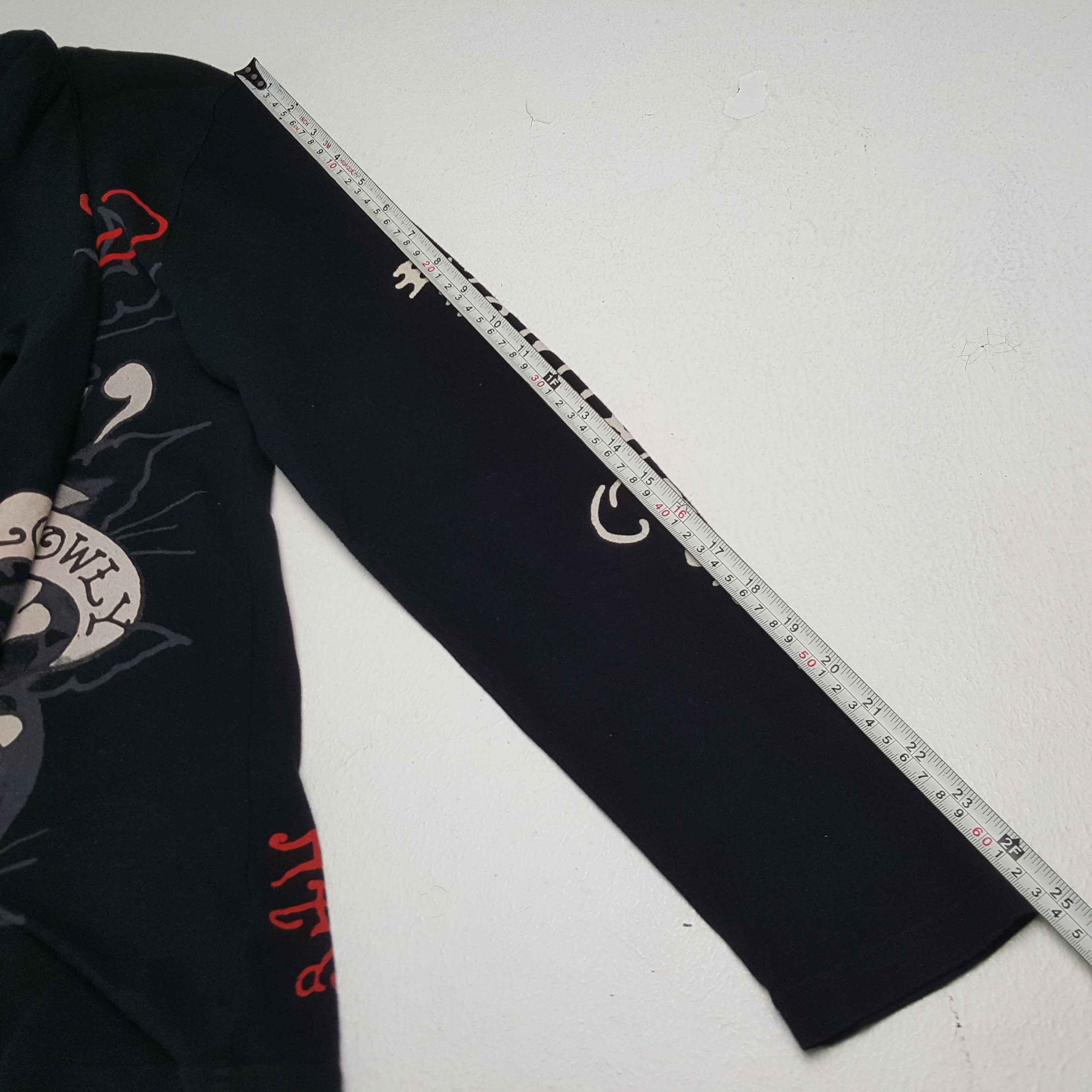 Designer × Ed Hardy × Vintage ED HARDY Streetwear Rock Punk Style Long Sleeve Tshirt Size US S / EU 44-46 / 1 - 6 Thumbnail