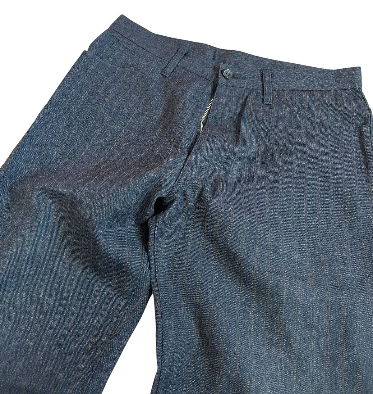 Comme des Garcons Cdg homme AD2004 striped straight trousers Size US 30 / EU 46 - 2 Thumbnail
