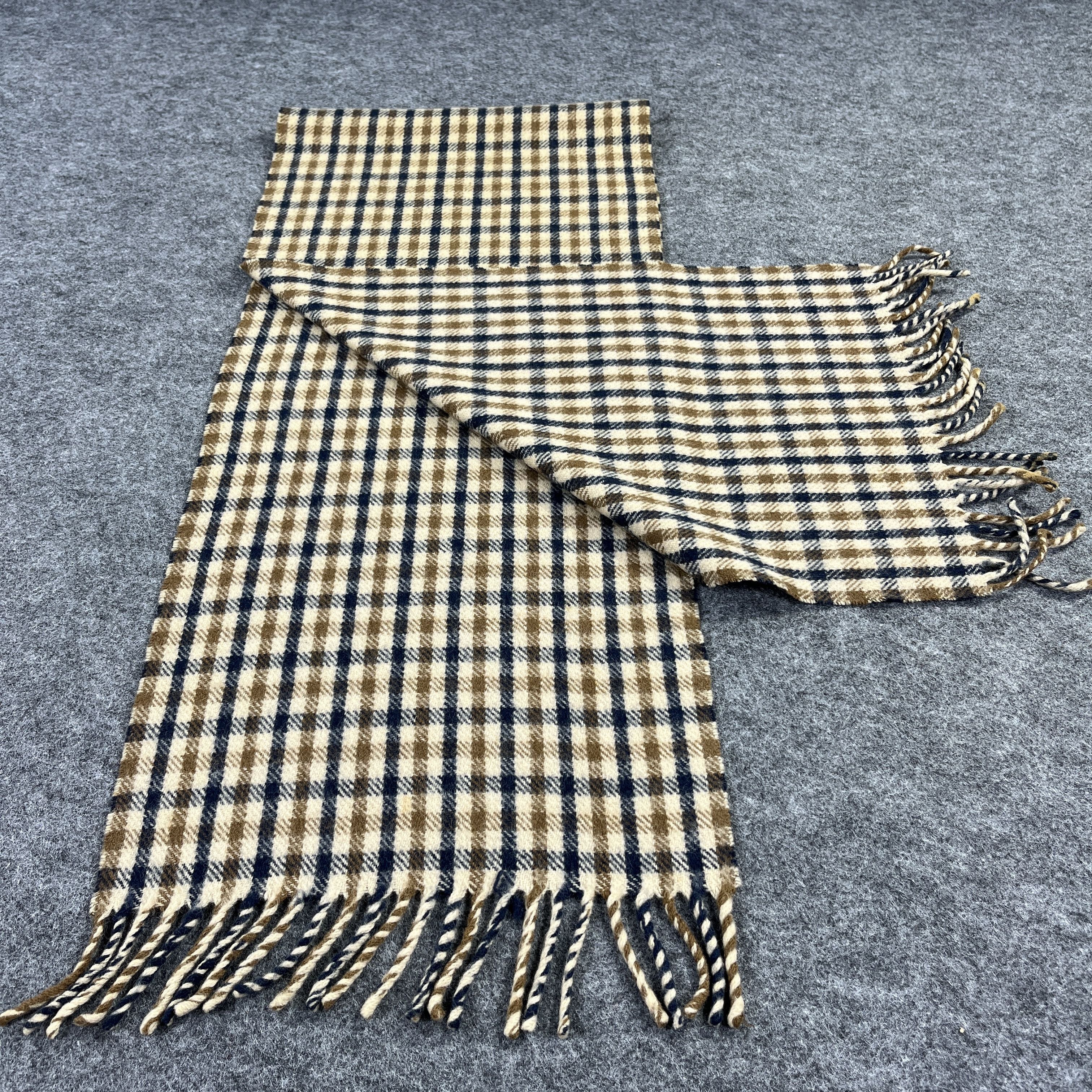 Aquascutum Aquascutum Scarf / Muffler / Neckwear T993 Size ONE SIZE - 3 Thumbnail