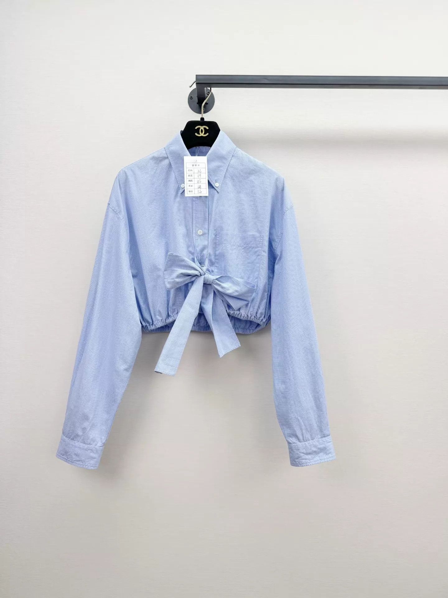 Miu Miu MIU MIU Striped Shirt 36 Authentic 2Worn Size XS / US 0-2 / IT 36-38 - 1 Thumbnail