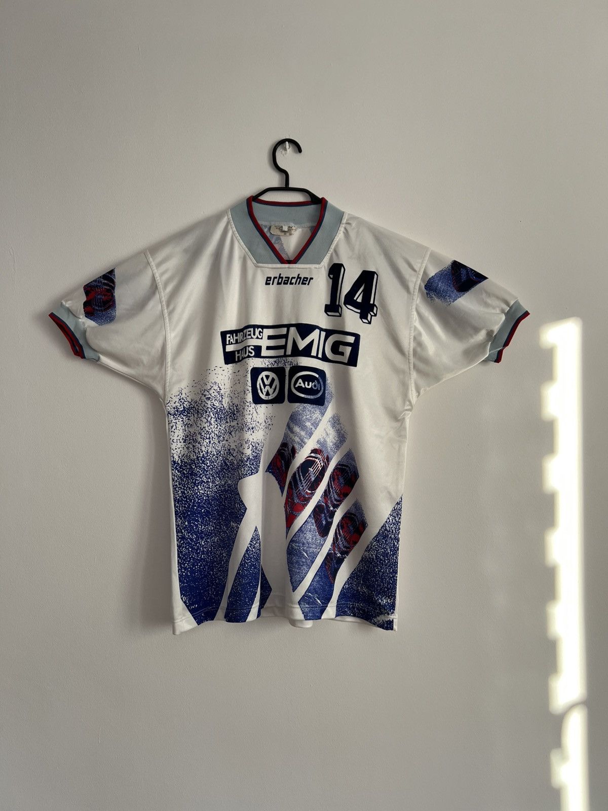Adidas Vintage Football Jersey KARLSRUHER SC 1993-94 Size US L / EU 52-54 / 3 - 2 Thumbnail