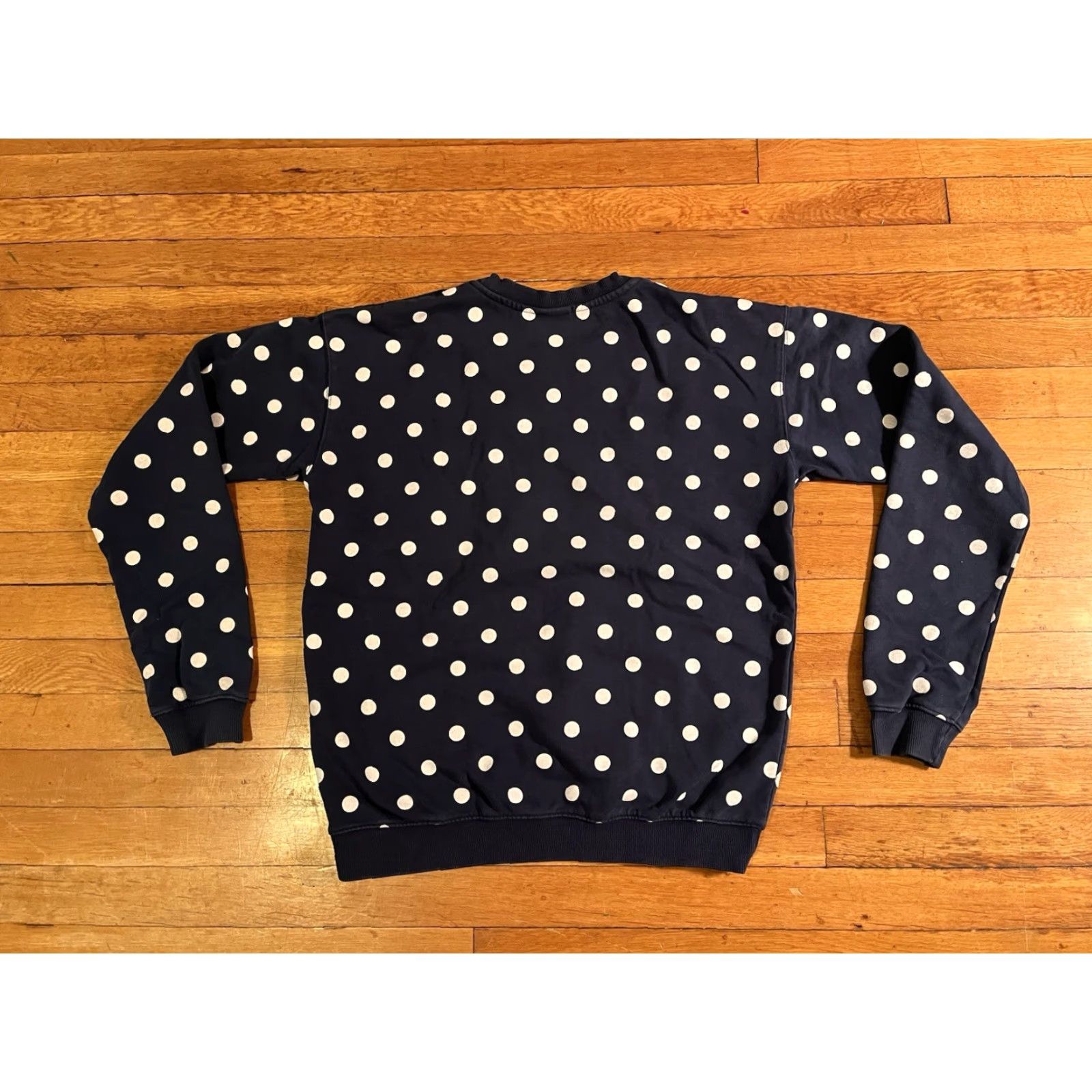 Vintage VINTAGE Colourful Rebel Rollergirl Sweatshirt Women’s M Blue Polka Dot Skating Derby Size M / US 6-8 / IT 42-44 - 7 Thumbnail
