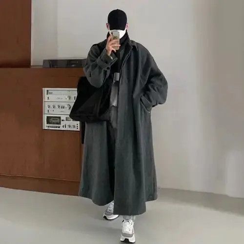 Long coat streetwear hotsell