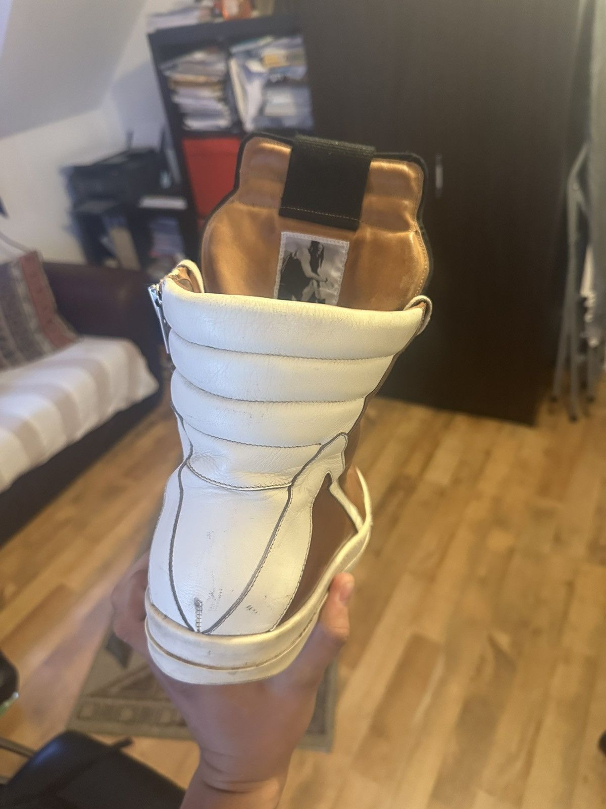 Rick Owens Rick owens SS16 Caramel Geobaskets Size US 10 / EU 43 - 20 Thumbnail