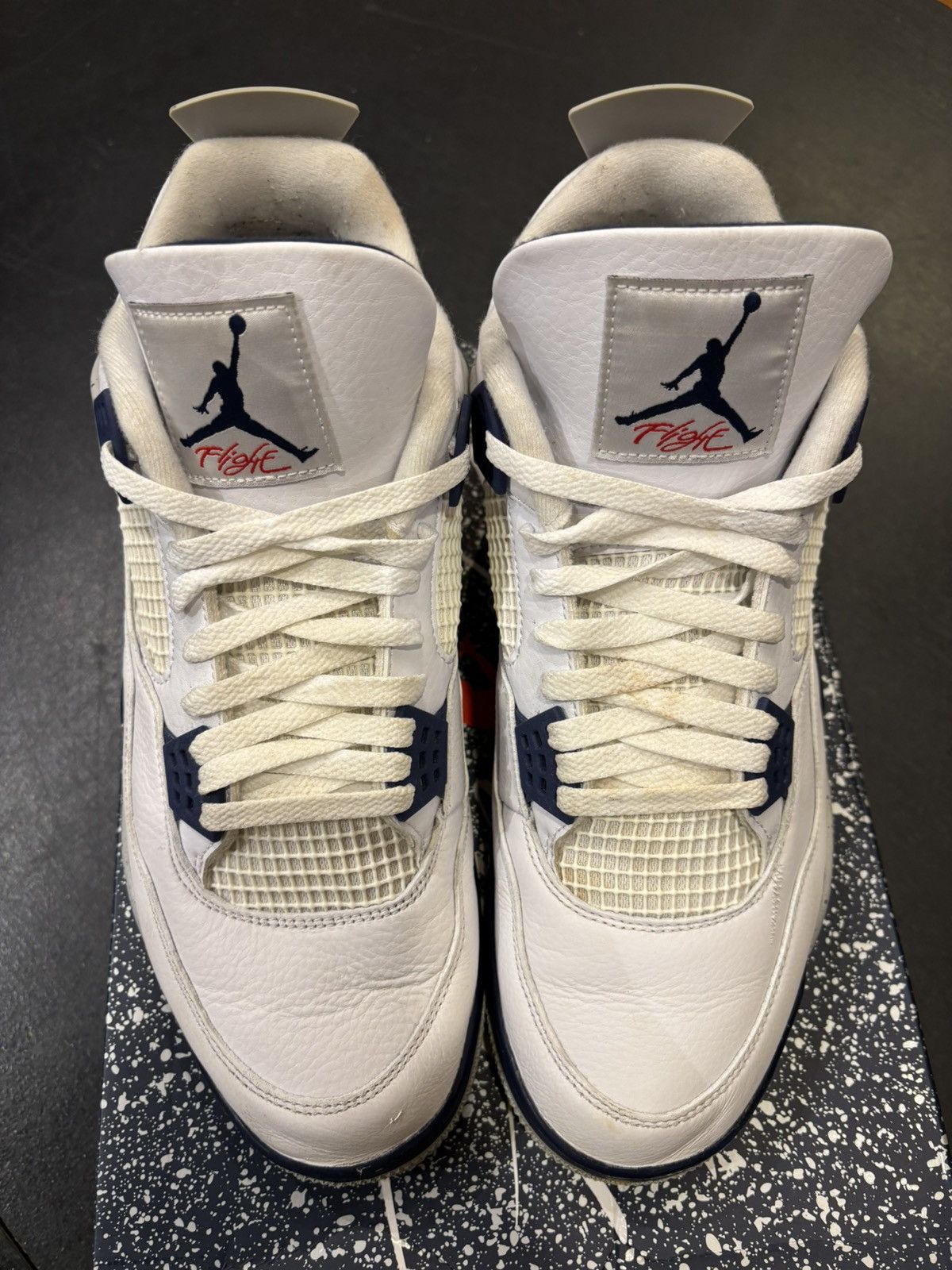Jordan Brand Jordan 4 Retro ‘Midnight Navy’ Size US 13 / EU 46 - 4 Thumbnail
