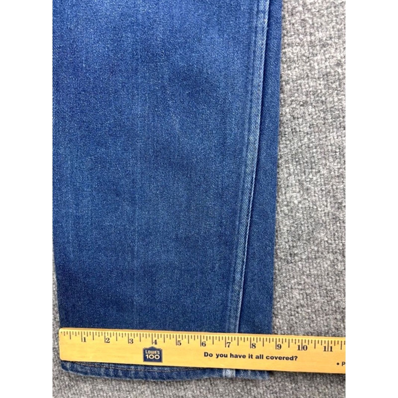 Levi's VINTAGE Levi's Orange Tab Jeans Mens W36 x L27 Bootcut 80s USA Made Regular Denim Blue 27 Inseam Boys? Size US 36 / EU 52 - 6 Thumbnail