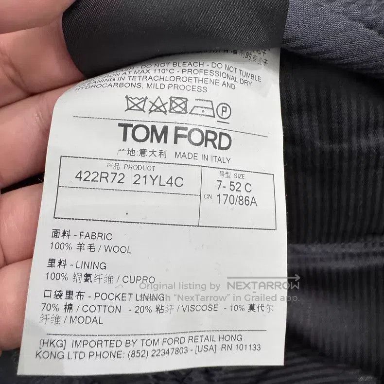 Tom Ford Tom Ford Wool Casual Pants Size US 36 / EU 52 - 5 Thumbnail