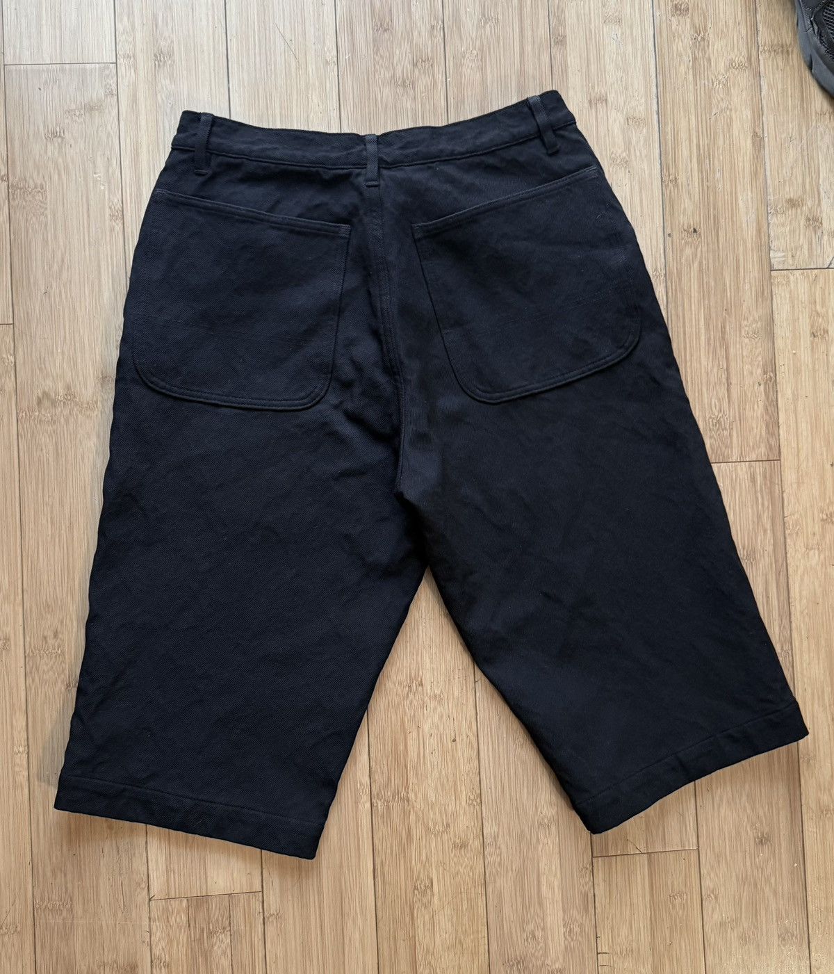 Comme des Garcons Homme Plus S/S 2009 Runway Boiled Polyester Shorts Size US 30 / EU 46 - 2 Thumbnail