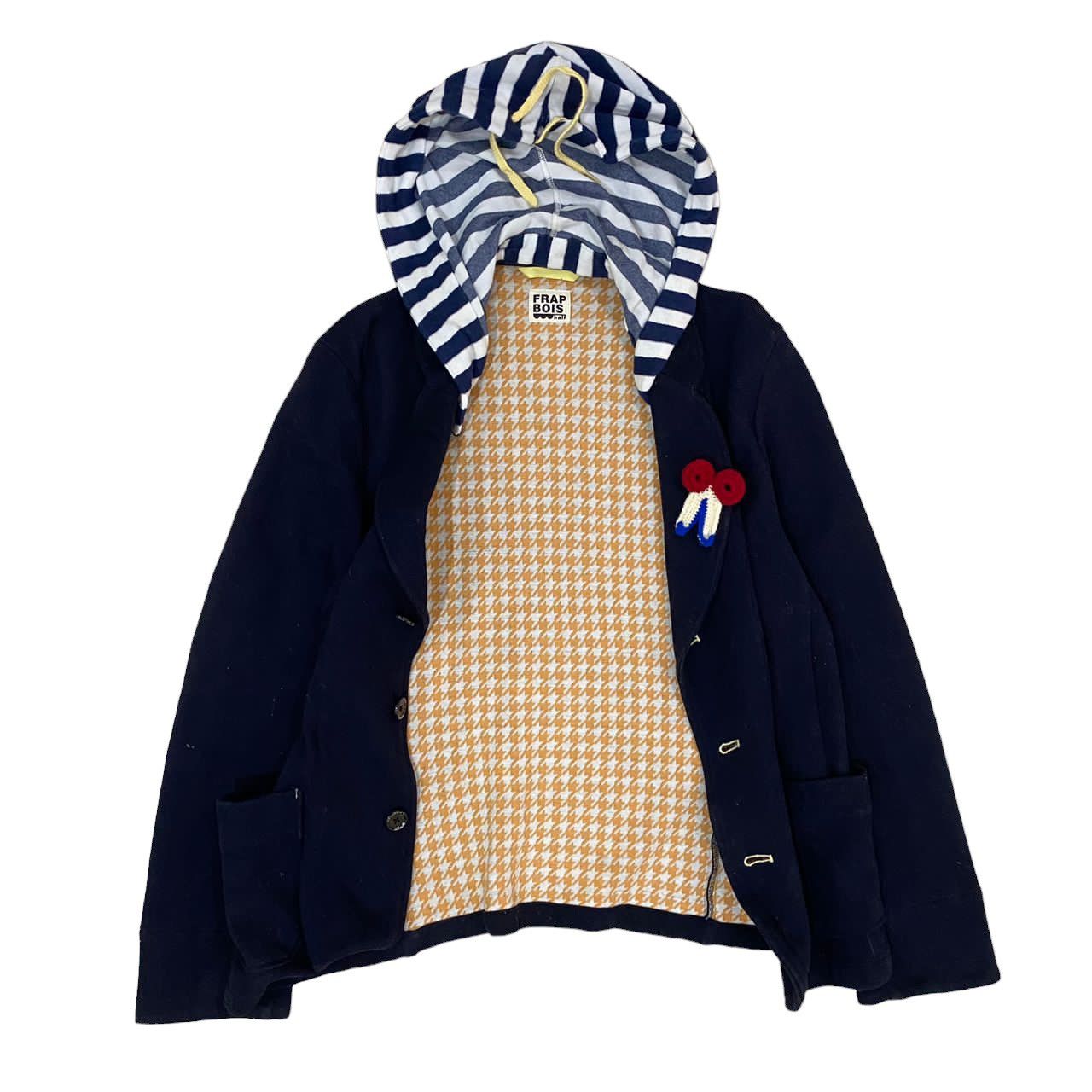 Frapbois × Japanese Brand Frapbois Hoodie Button Jacket Size S / US 4 / IT 40 - 2 Thumbnail