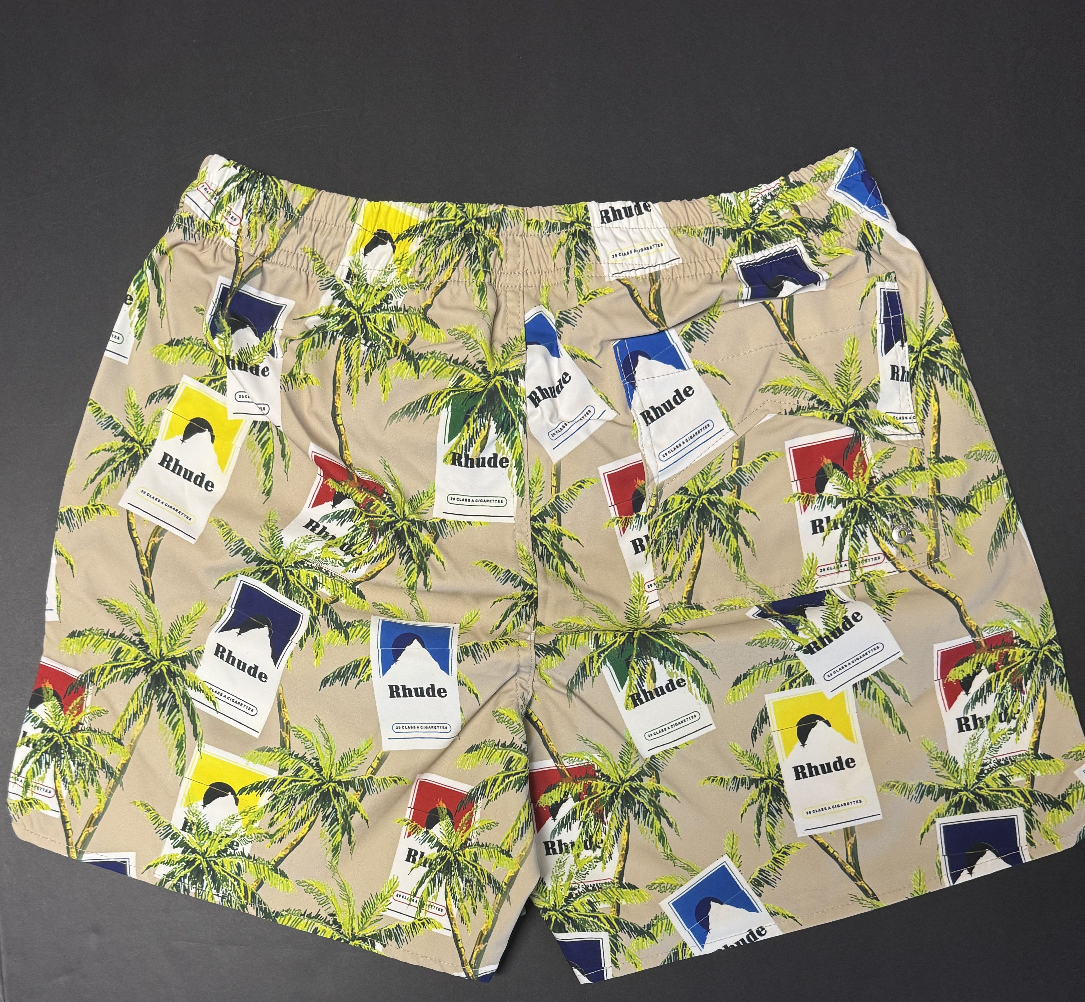 Rhude Rhude Cigarettes Trunks Tan/Multi Size US 30 / EU 46 - 2 Thumbnail