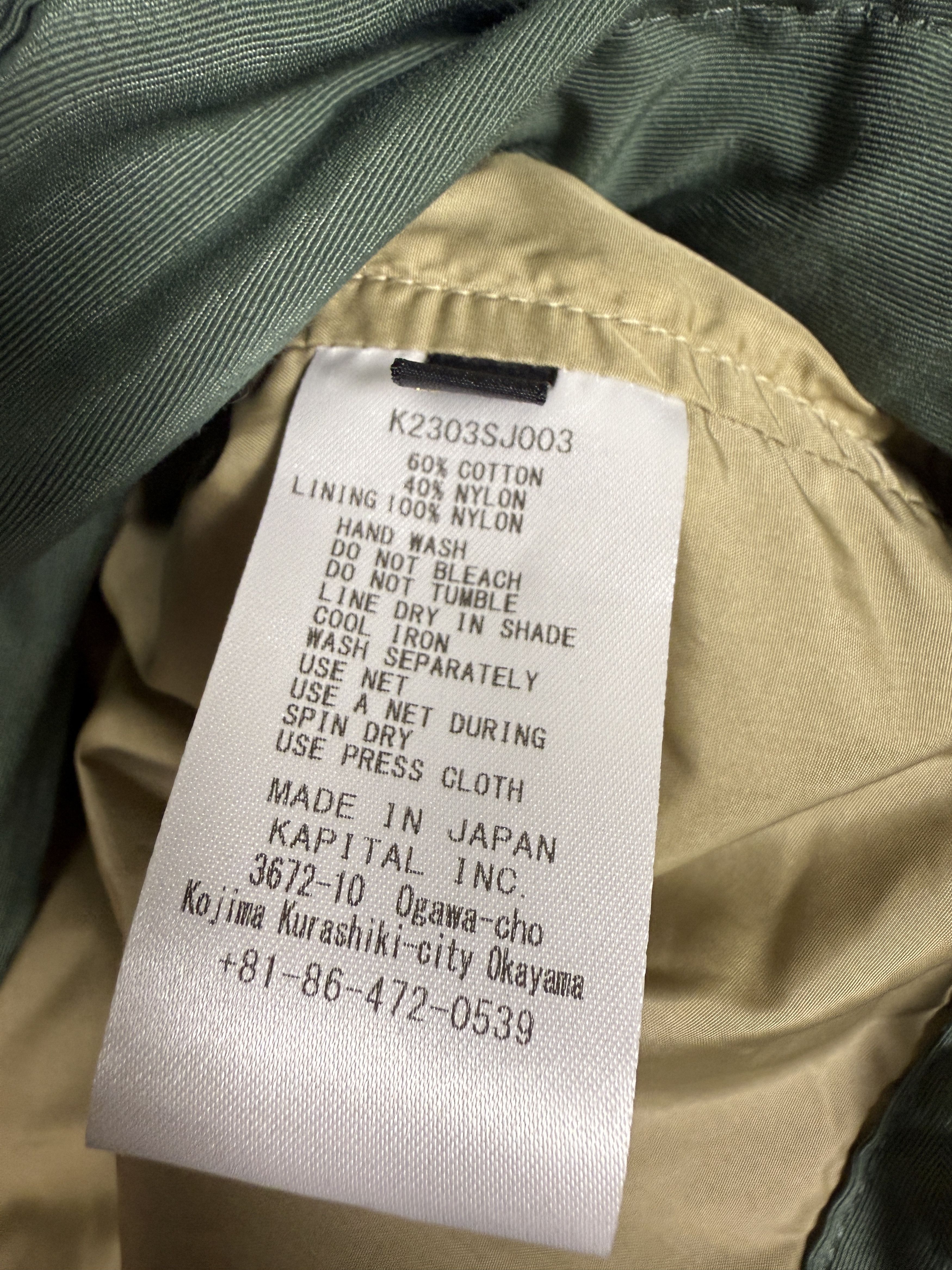 Kapital $781 Kapital 60/40 Cloth Hooded GALE Vest Size US XXL / EU 58 / 5 - 16 Thumbnail