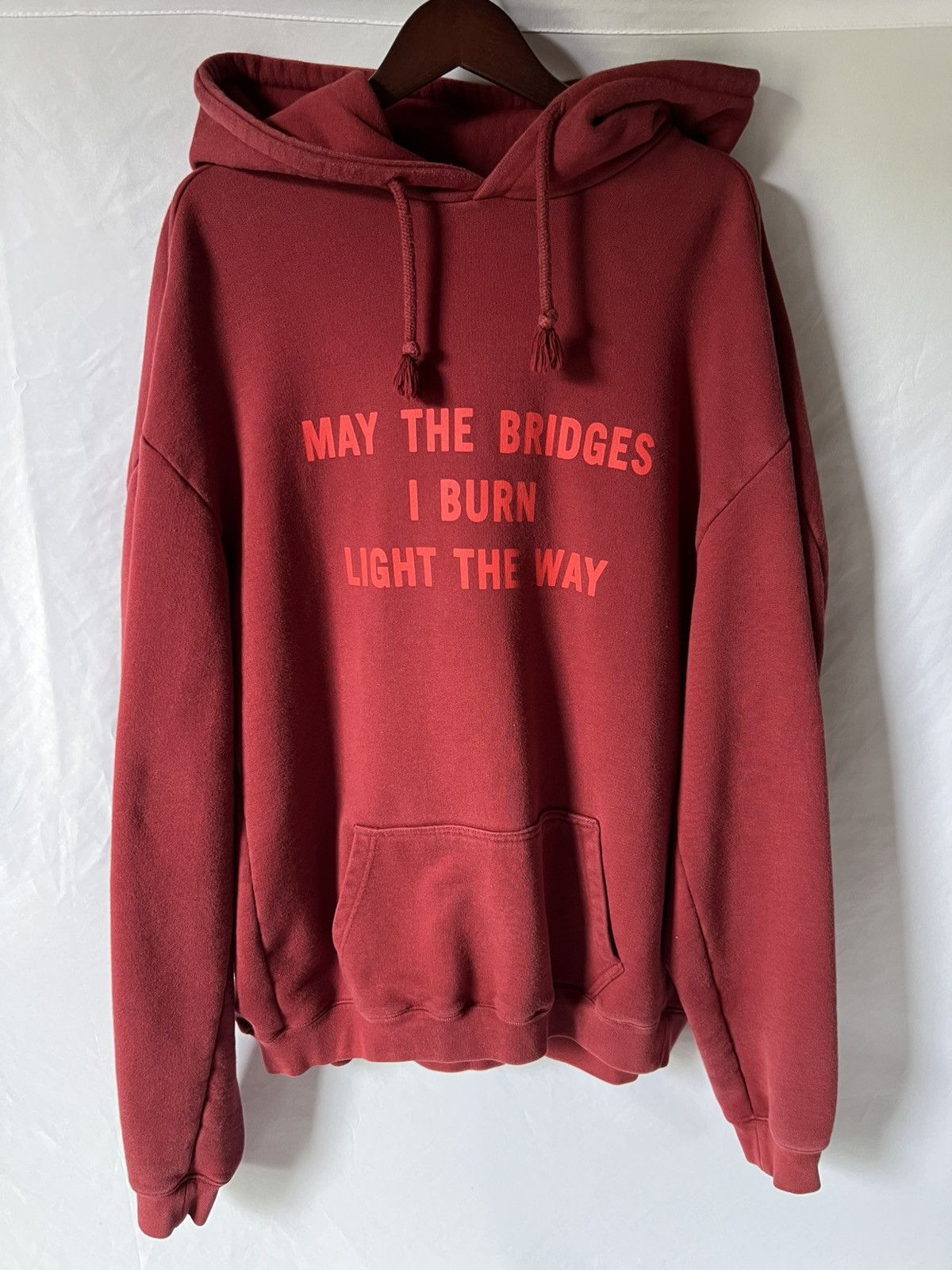 Vetements May the Bridges I Burn Light the Way AW17 Hoodie