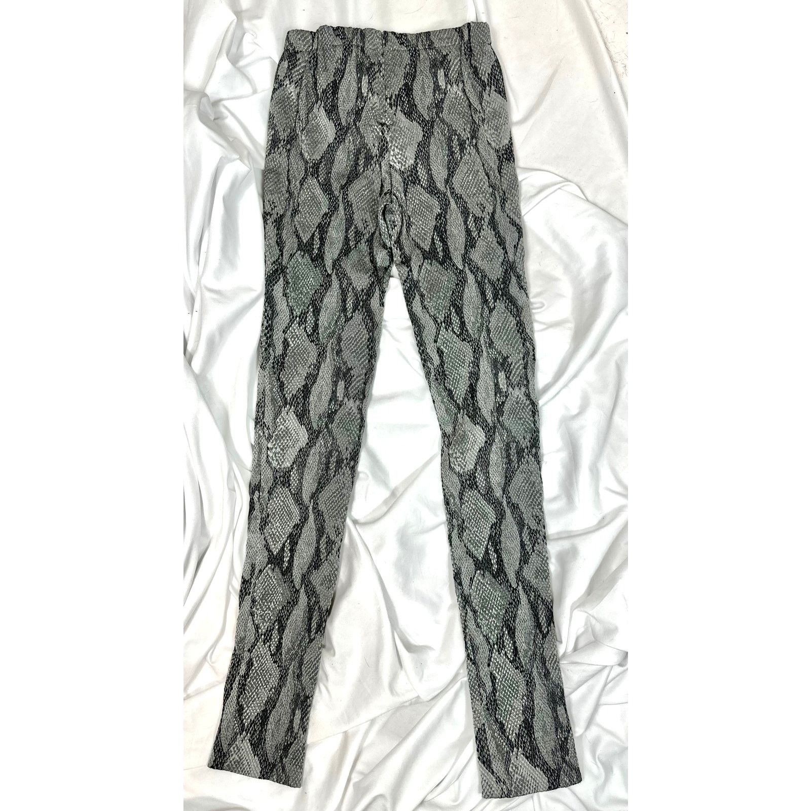 Zadig & Voltaire Zadig & Voltaire Pharell Python Pants Skinny 36 (S) Size 26" / US 2 / IT 38 - 15 Thumbnail