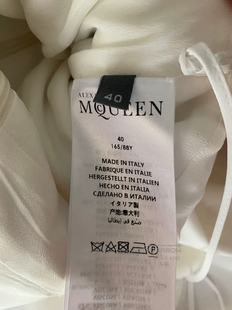 Alexander McQueen Alexander Mcqueen White dress Size XS / US 0-2 / IT 36-38 - 5 Thumbnail