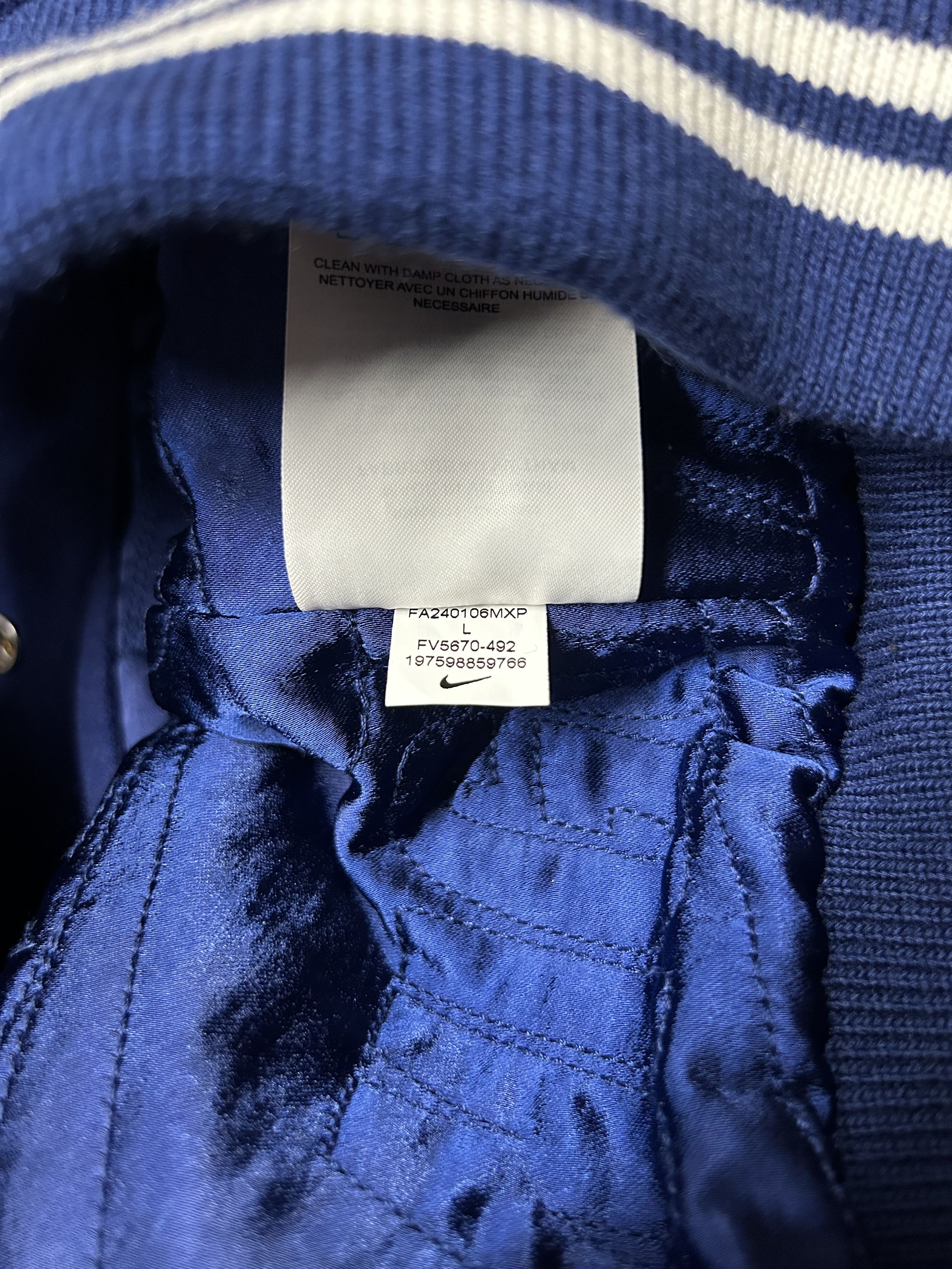 Nigo × Nike NIGO x Nike Varsity Jacket Size US L / EU 52-54 / 3 - 6 Thumbnail
