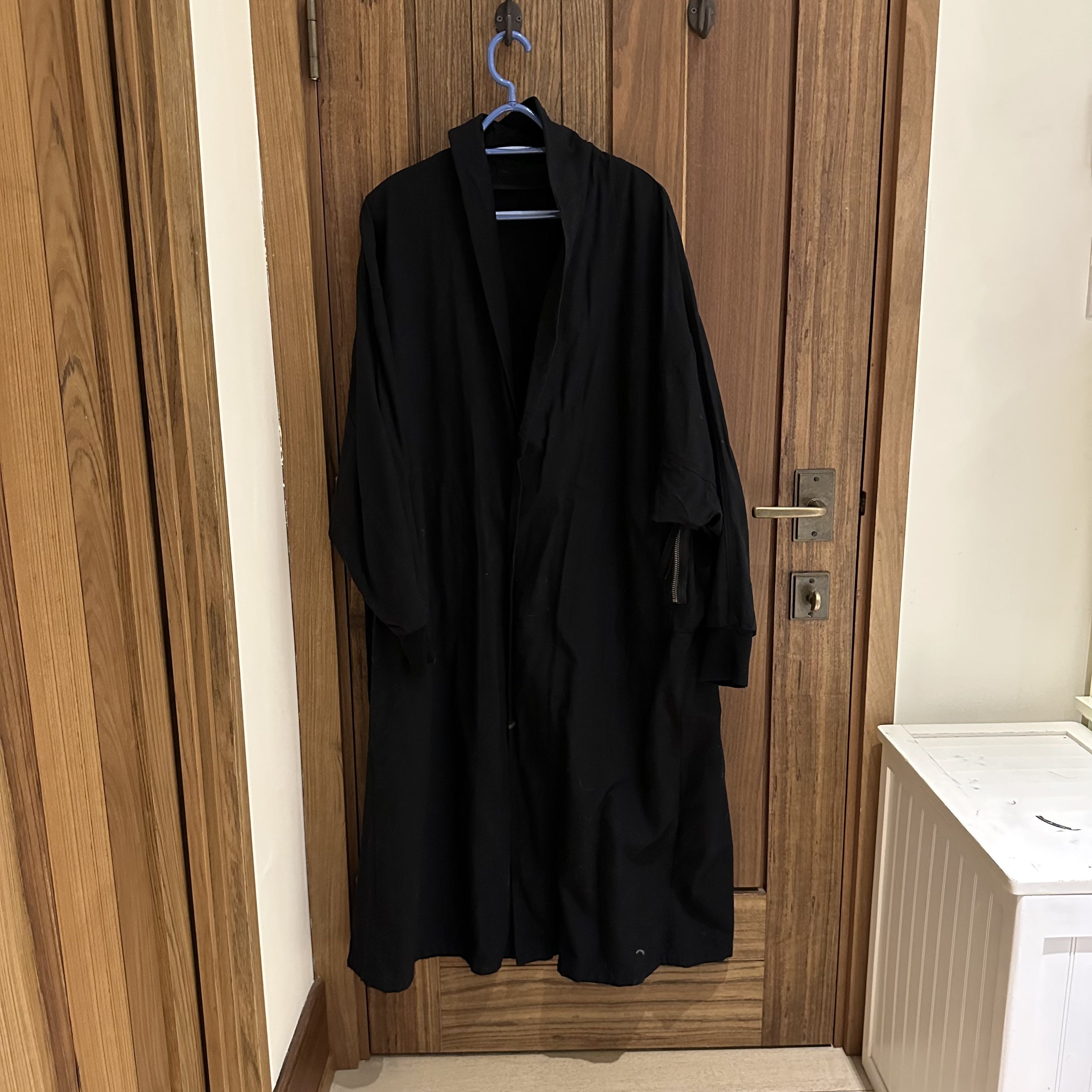Julius Julius FW18 Nylon Serge Gown Jacket Size US L / EU 52-54 / 3 - 2 Thumbnail