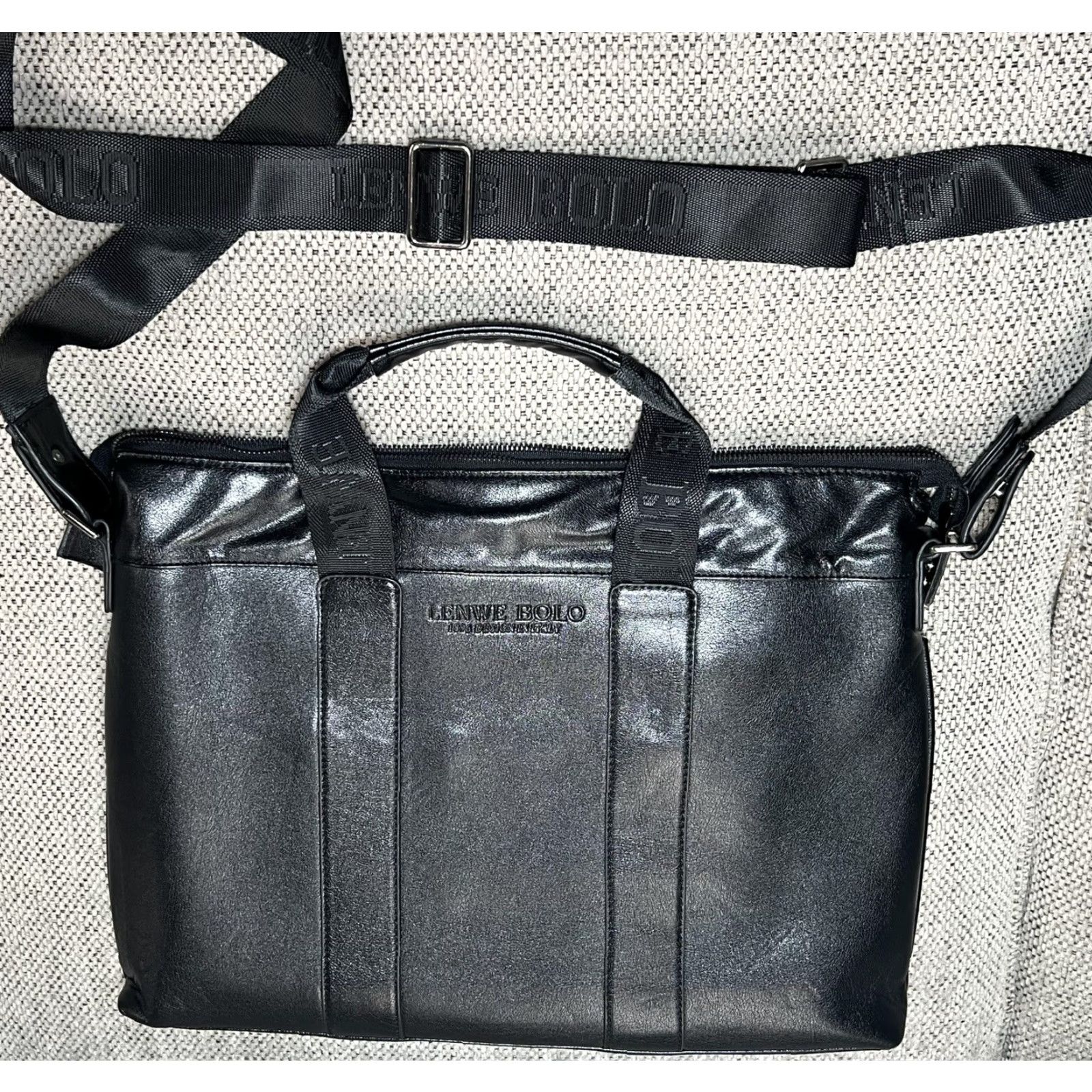 Vintage Lenwe Bolo Men's Messenger Bag Size ONE SIZE - 4 Thumbnail