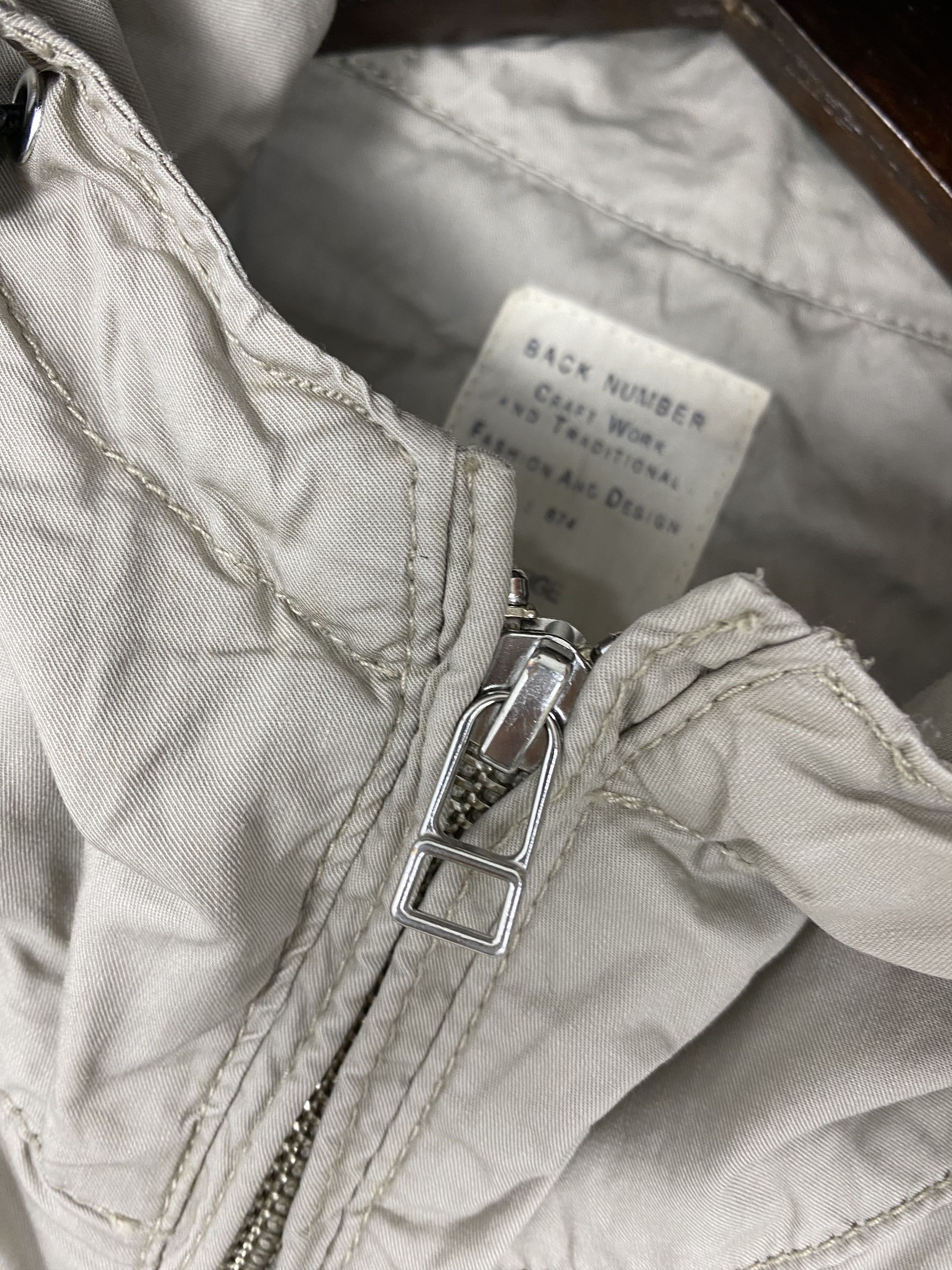 Japanese Brand × Vintage Vintage Back Number Hoodie Jacket Size US L / EU 52-54 / 3 - 3 Thumbnail