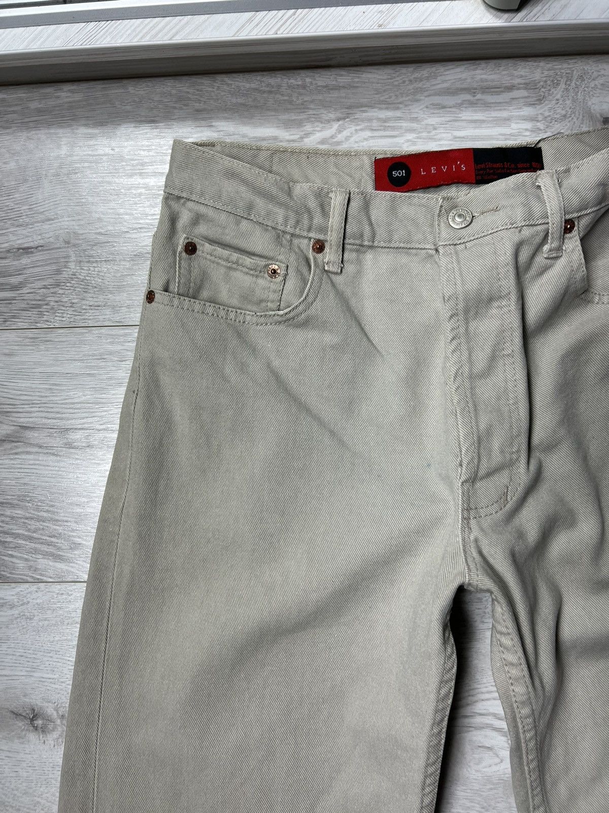 Levi's Rare 90s Vintage Levis 501 Big E Jeans Denim Pants Size US 34 / EU 50 - 14 Thumbnail