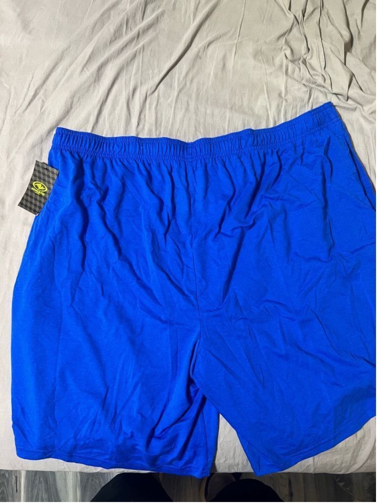 Athletic Works Men's Athletic Works Shorts 2XL Blue Size 26" / US 2 / IT 38 - 4 Thumbnail