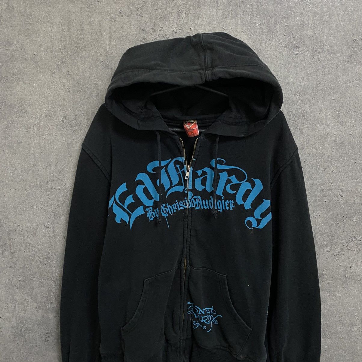 Ed Hardy VINTAGE Y2K ED HARDY ZIP HOODIE ALL OVER PRINTED Size US L / EU 52-54 / 3 - 5 Thumbnail