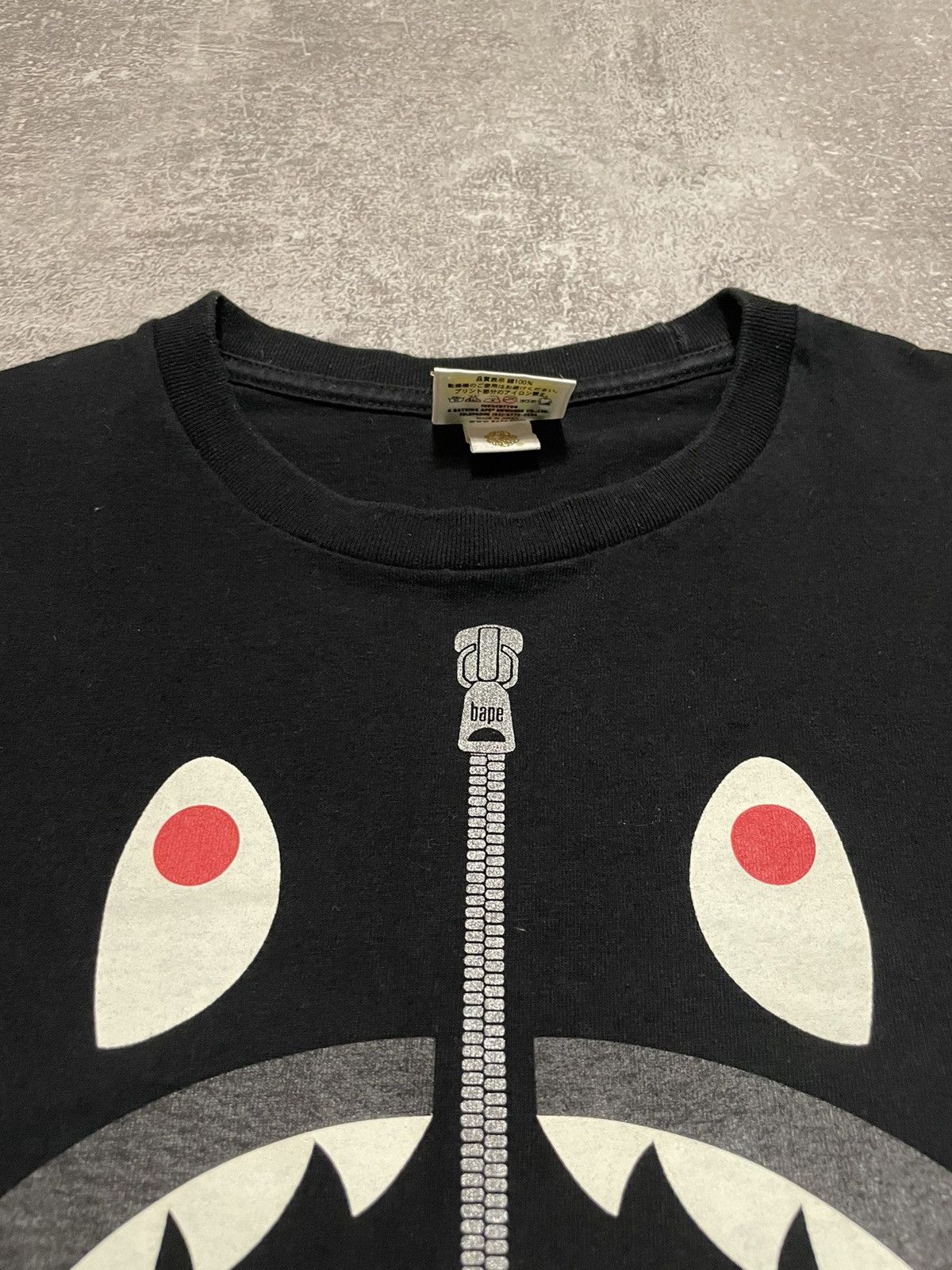 Bape Bape Shark Zip Long Sleeve Size US S / EU 44-46 / 1 - 6 Thumbnail