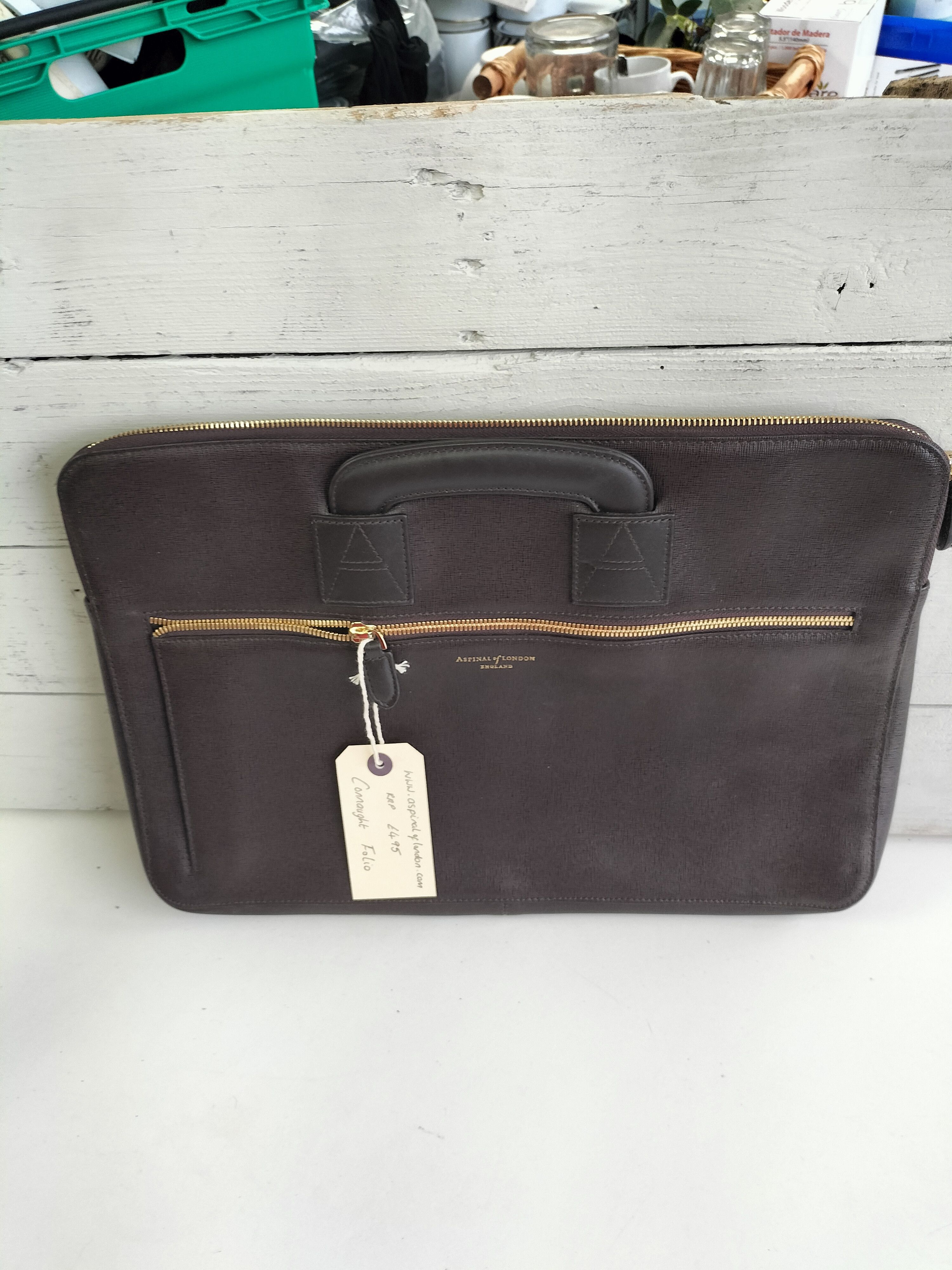 Aspinal of London Laptop Tablet Folio Case Size ONE SIZE - 7 Thumbnail