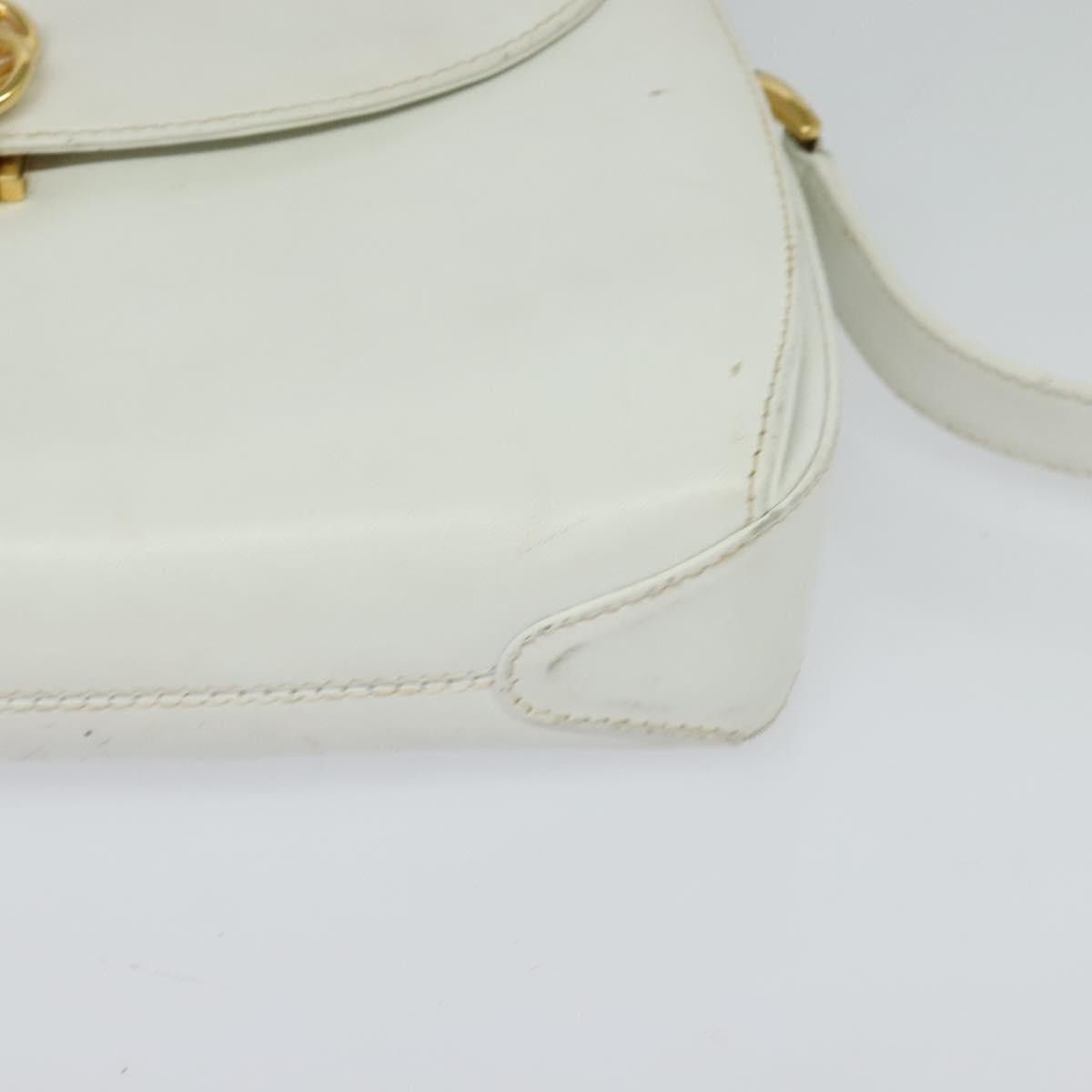 Gucci GUCCI Shoulder Bag Leather White Gold Size ONE SIZE - 14 Thumbnail