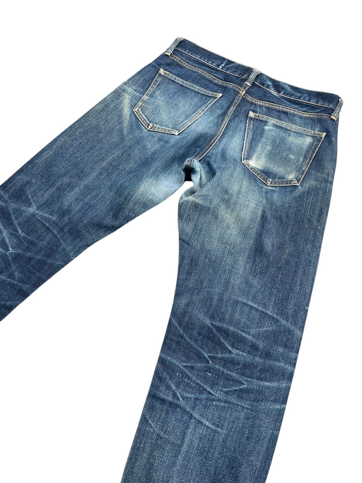 Japanese Brand × Uniqlo Uniqlo Selvedge Distresed Jeans Size US 34 / EU 50 - 7 Thumbnail
