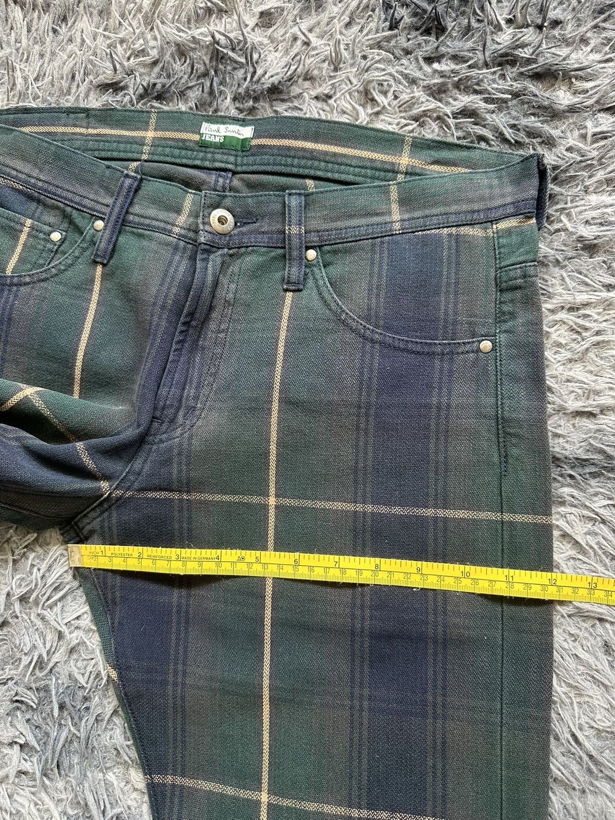 00’s Paul Smith Green Label Japan made plaid jeans