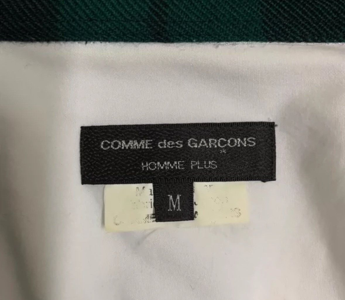 Comme des Garcons COMME DES GARCONS HOMME PLUS Wool Leader Splicing Shirt Size US M / EU 48-50 / 2 - 3 Thumbnail
