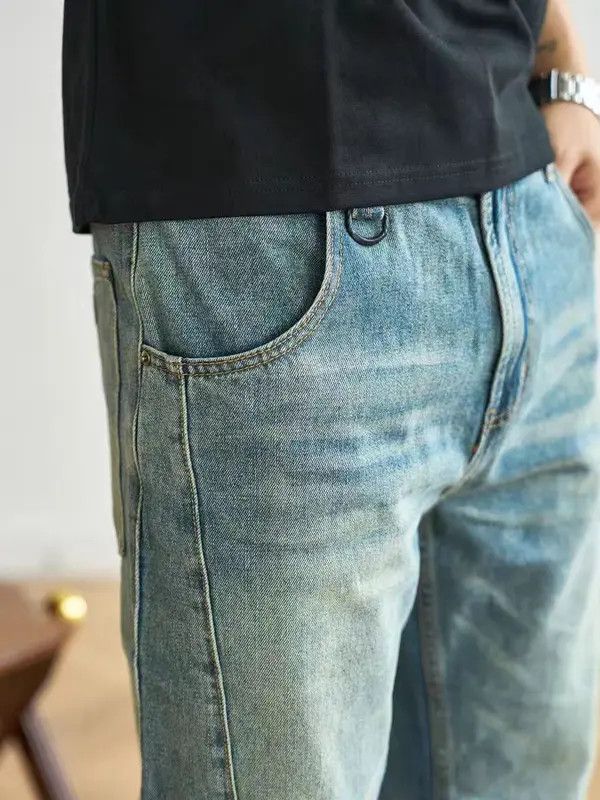 Japanese Brand Pepper x Jyoge Vintage Loose Casual Blue Jeans Size US 34 / EU 50 - 5 Thumbnail