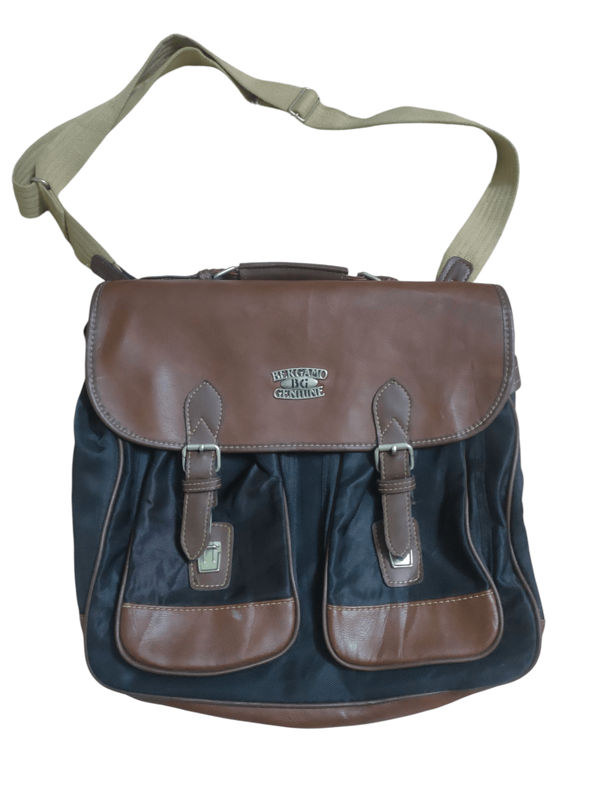 Bergamo New York Bergamo genuine leather bag Size 38 - 1 Thumbnail