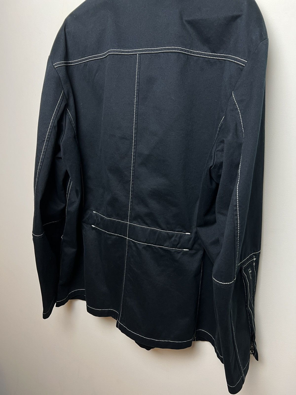 Giorgio Armani armani y2k archive solid work chore jacket Size US XL / EU 56 / 4 - 10 Thumbnail