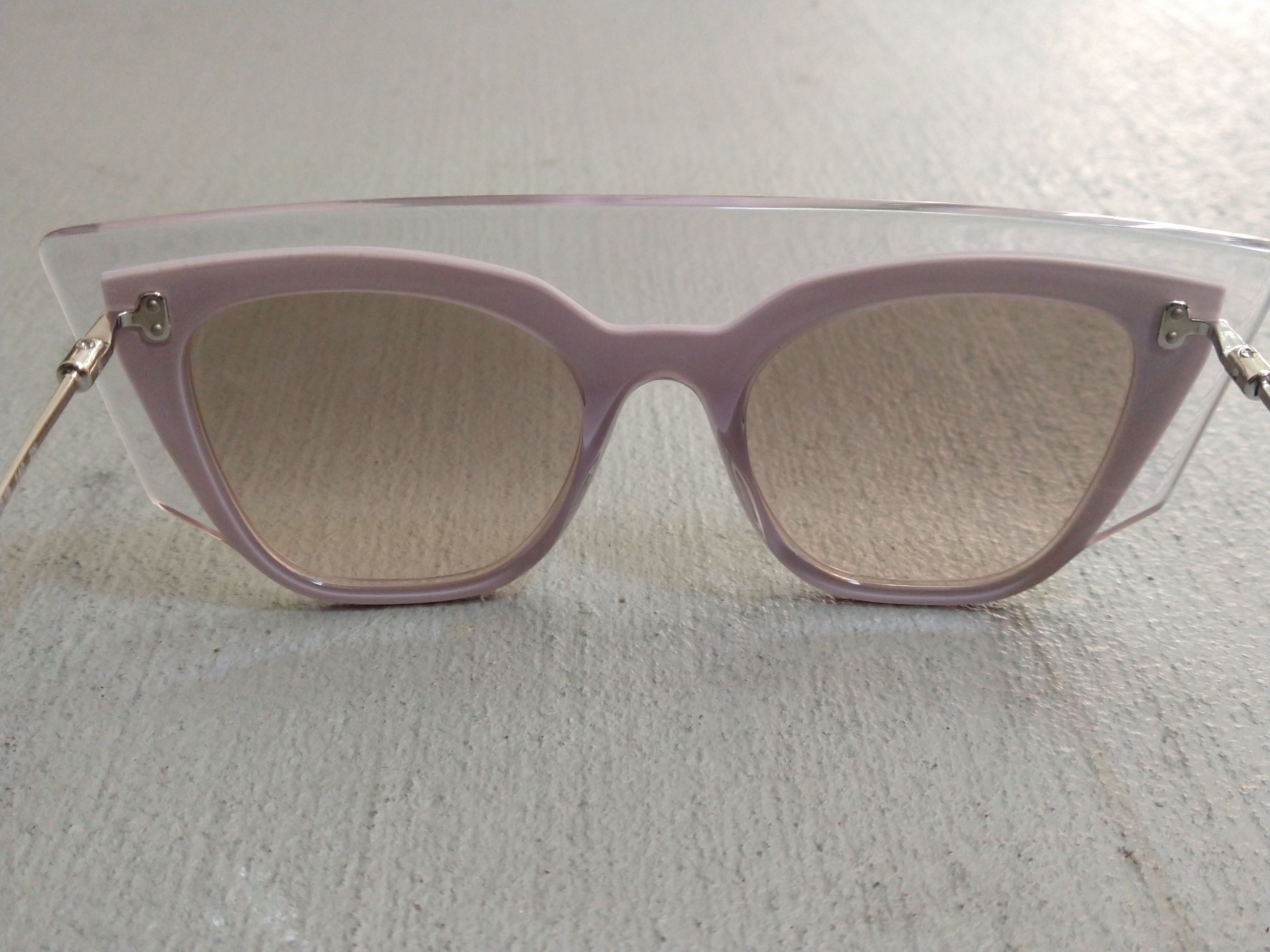 Valentino Valentino Sunglasses VA4035 Pink Clear Cats Eye Size ONE SIZE - 10 Thumbnail