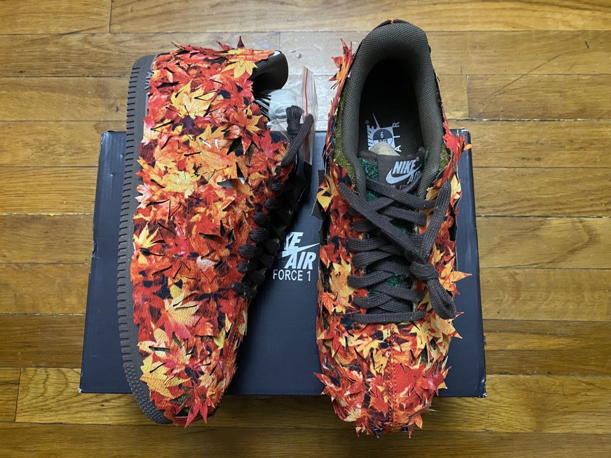 Nike Size 9 - Air Force 1 ‘07 LX Leaf Camo Olive Flak Men’s Size US 9 / EU 42 - 9 Thumbnail
