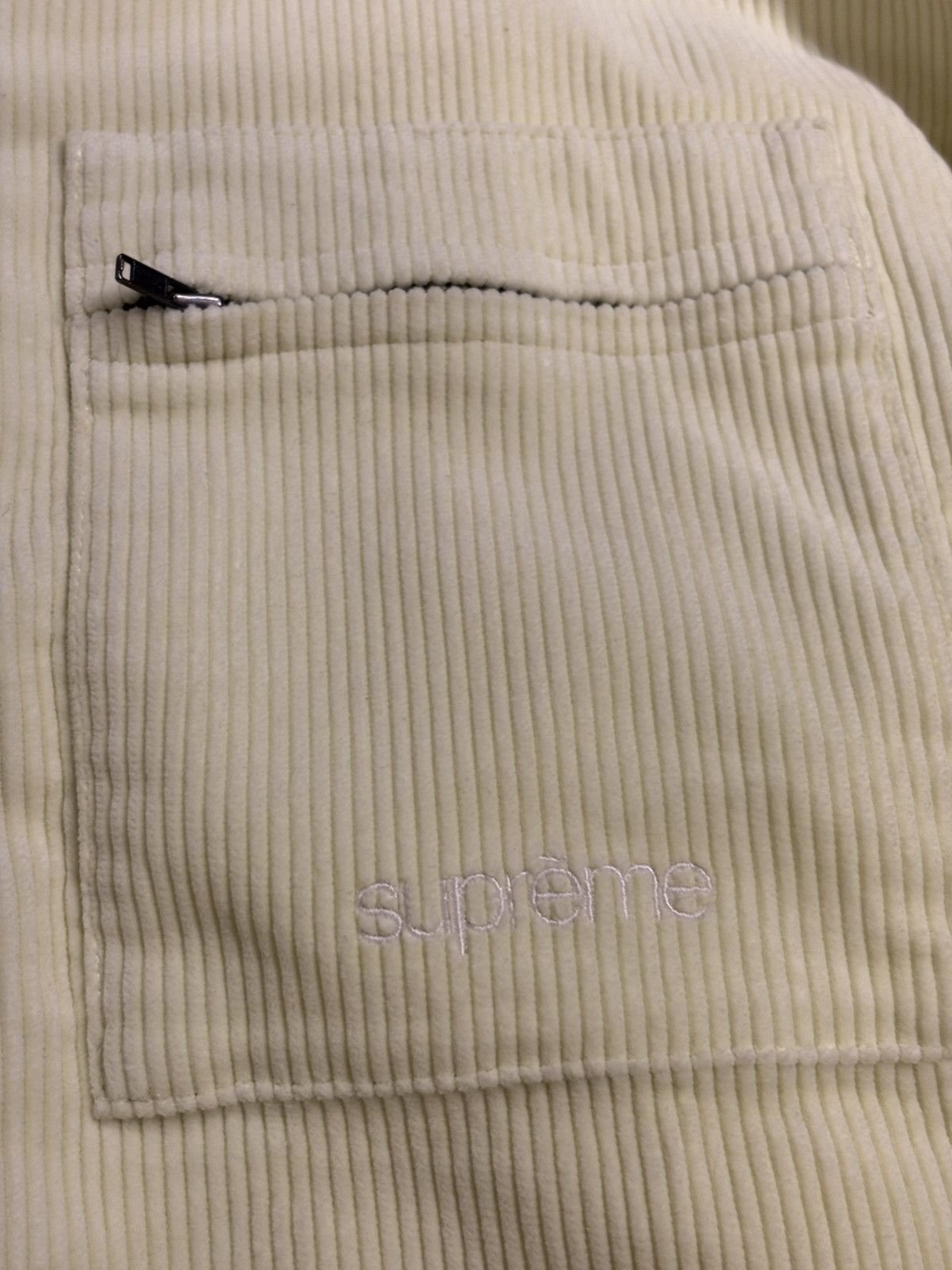 Supreme Supreme FW21 Corduroy Zip Jacket Size US XL / EU 56 / 4 - 4 Thumbnail