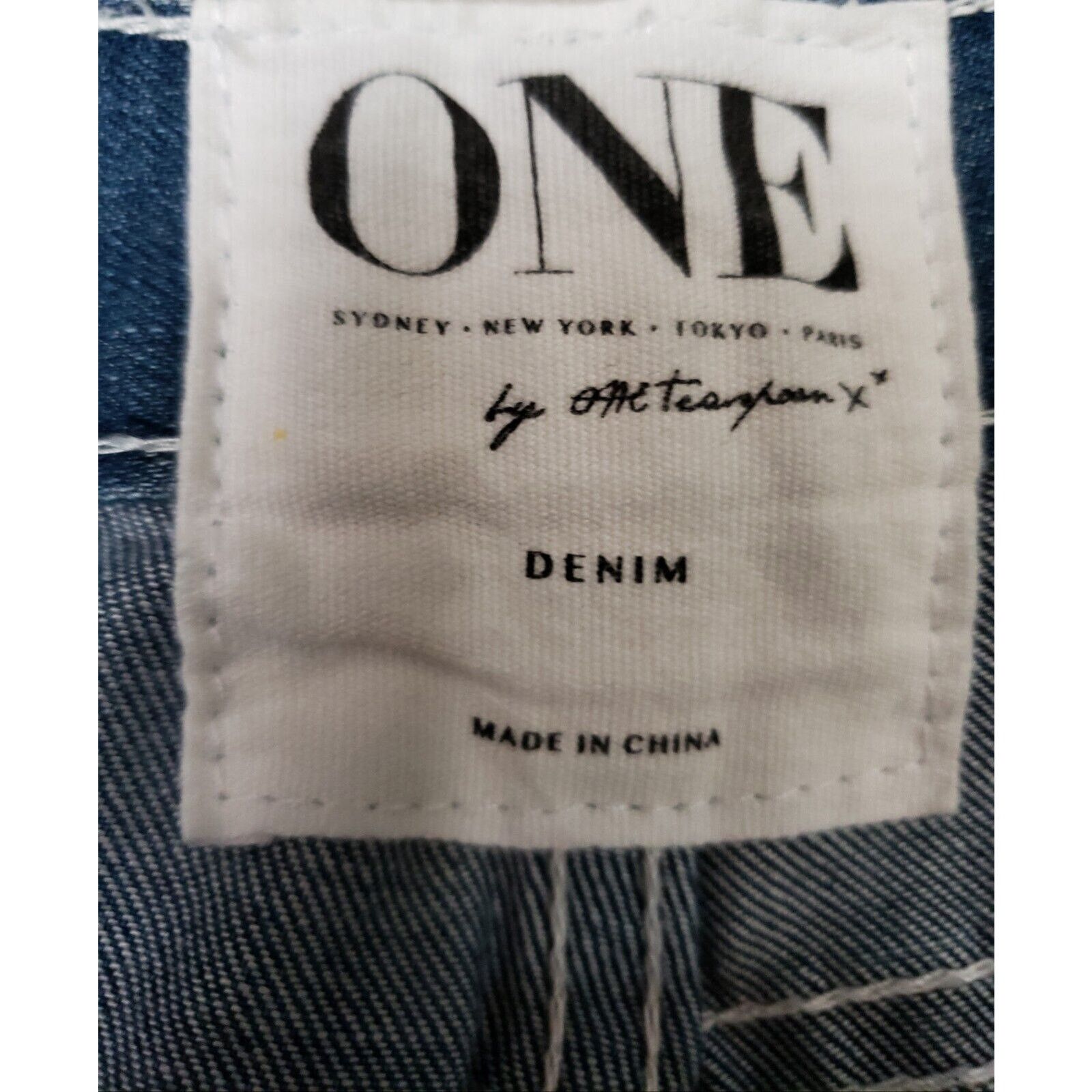 One Teaspoon NOWT ONE X ONE TEASPOON Awesome Baggies Relaxed Tapered Size 28" / US 6 / IT 42 - 7 Thumbnail
