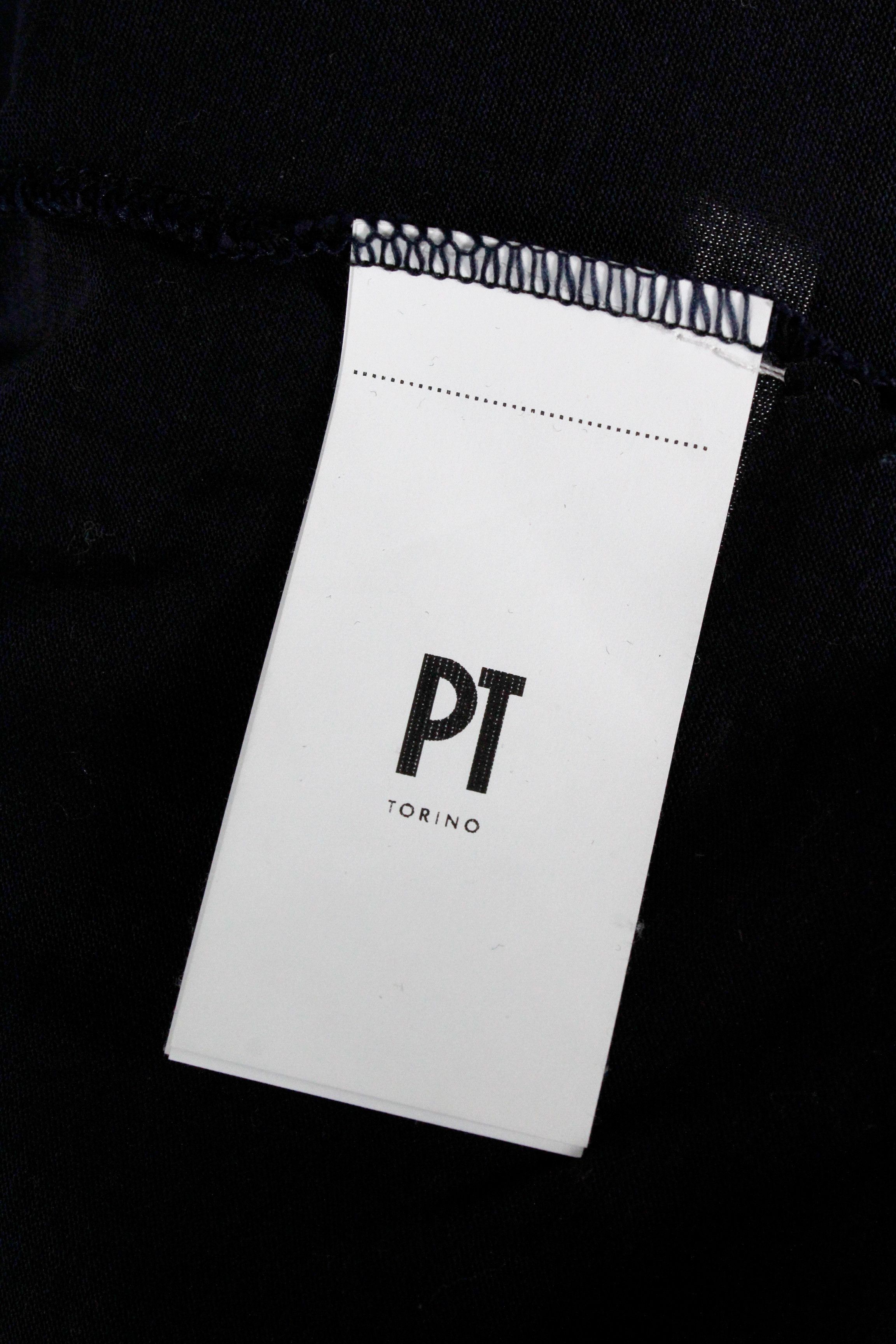PT Torino Pt01 PT Torino Navy Cotton Polo Shirt Size US M / EU 48-50 / 2 - 6 Thumbnail