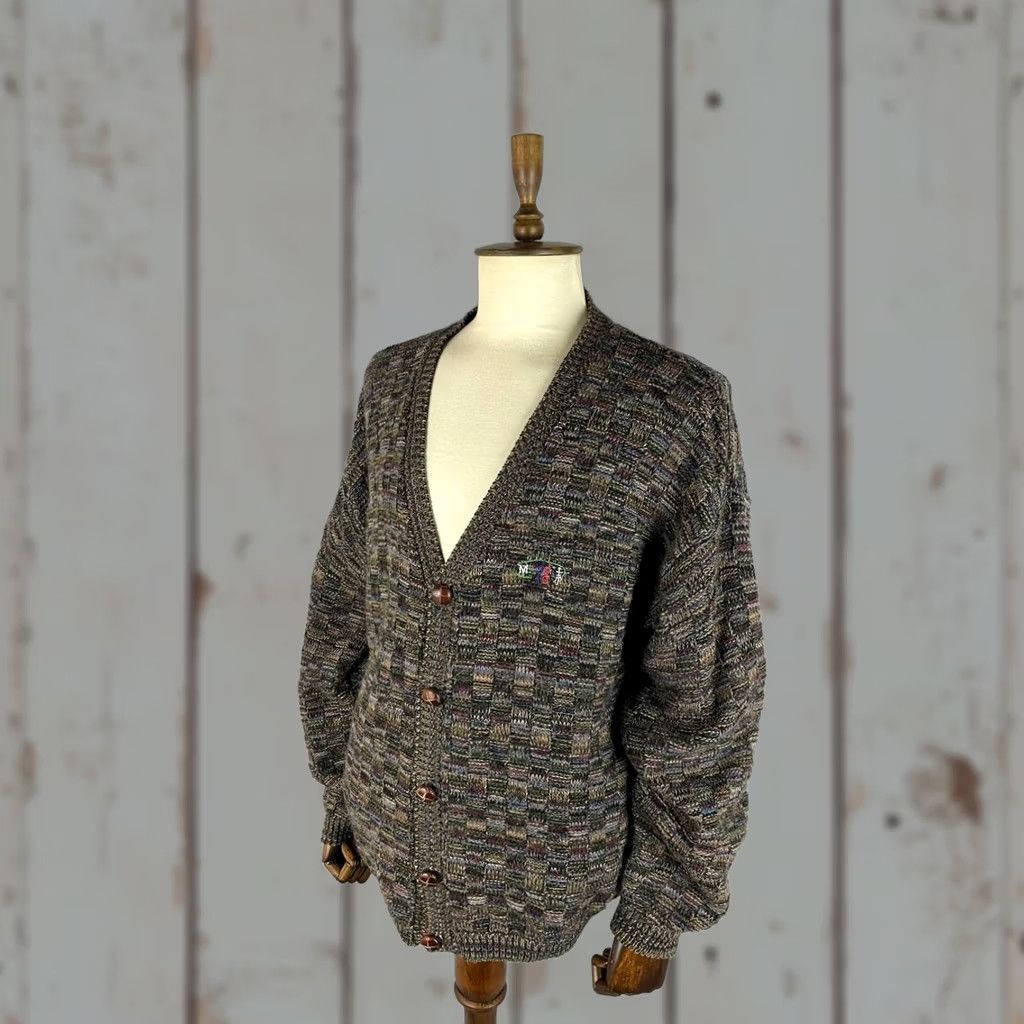 Missoni Missoni Sport Mens Cardigan Sweater Size 2XL Multicolor Wool Knit Long Sleeve V-Neck Cardigan Mens Shirt/ Sweater Size US XXL / EU 58 / 5 - 1 Thumbnail