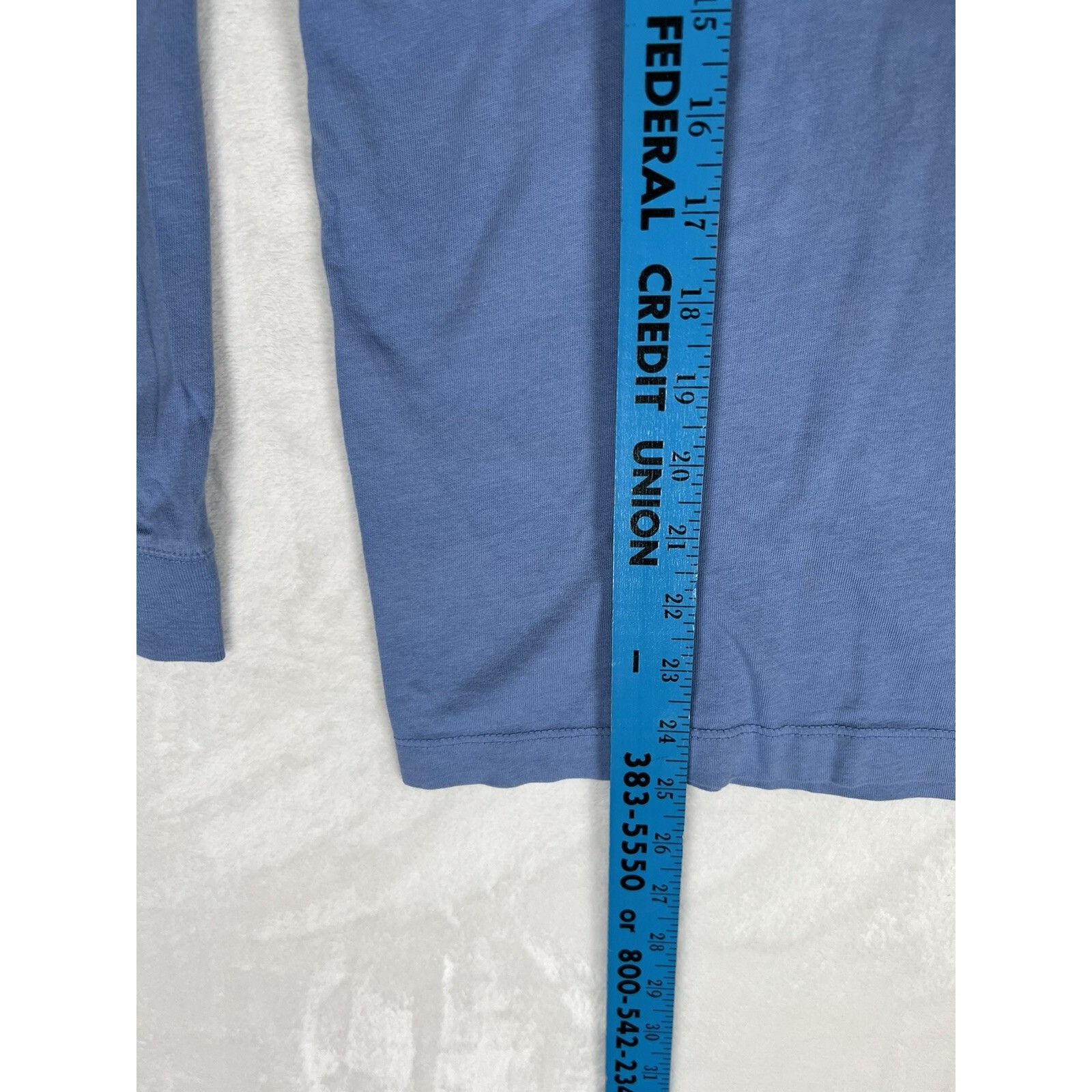 Vineyard Vines Vineyard Vines Hooded Long Sleeve Shirt Light Blue Size XS Size XS / US 0-2 / IT 36-38 - 7 Thumbnail